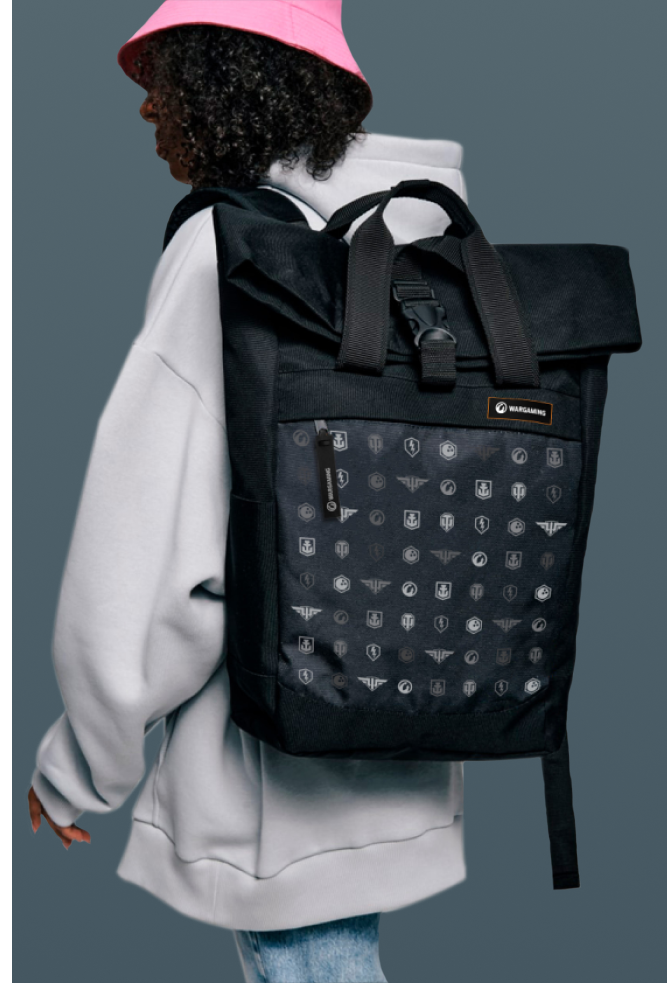 A waterproof and functional backpack. 