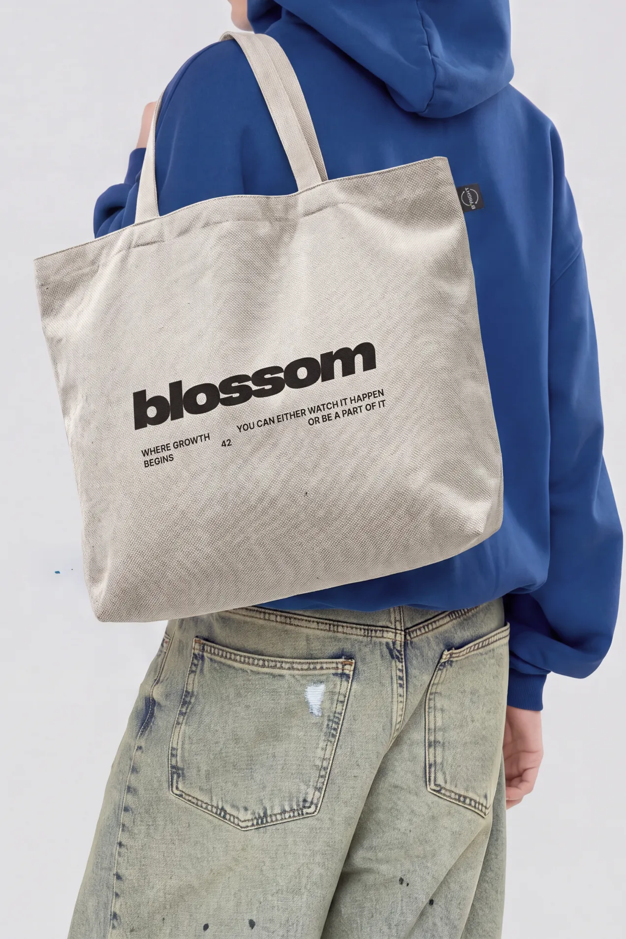 B’RIGHT Fairtrade Shopping Tote position: 1