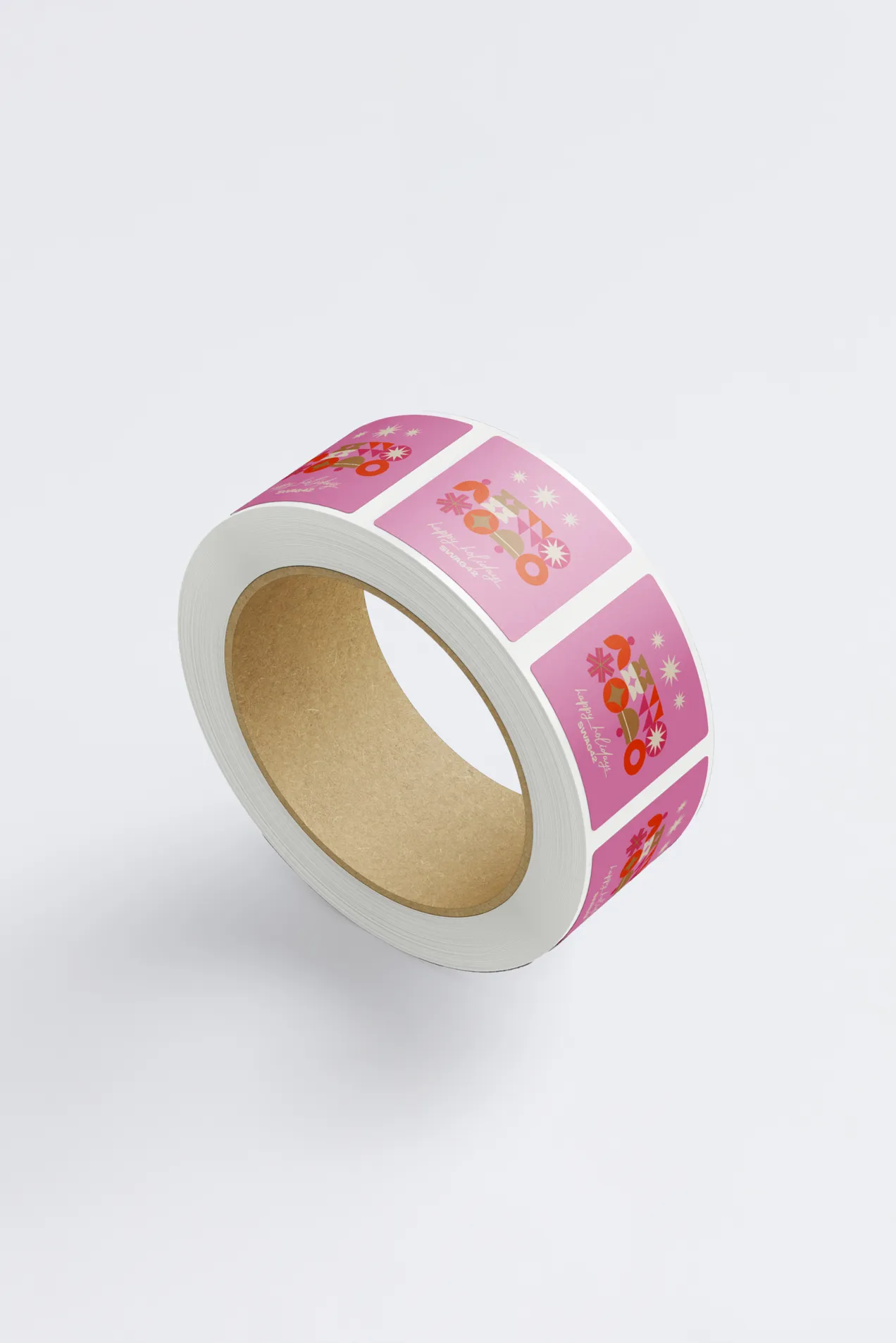 custom Custom Square Self-Adhesive Stickers with your logo
