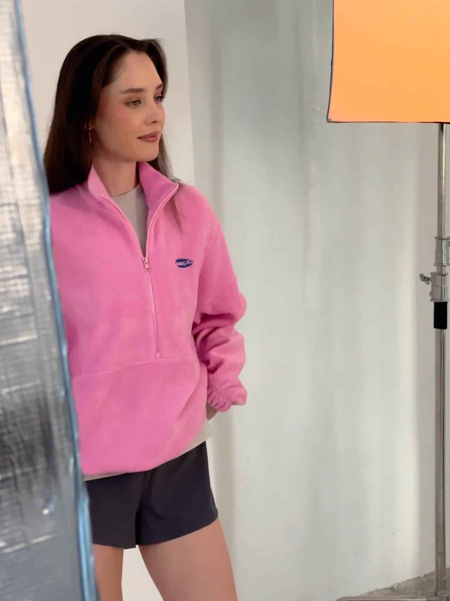 Quarter Zip Fleece Sweatshirt