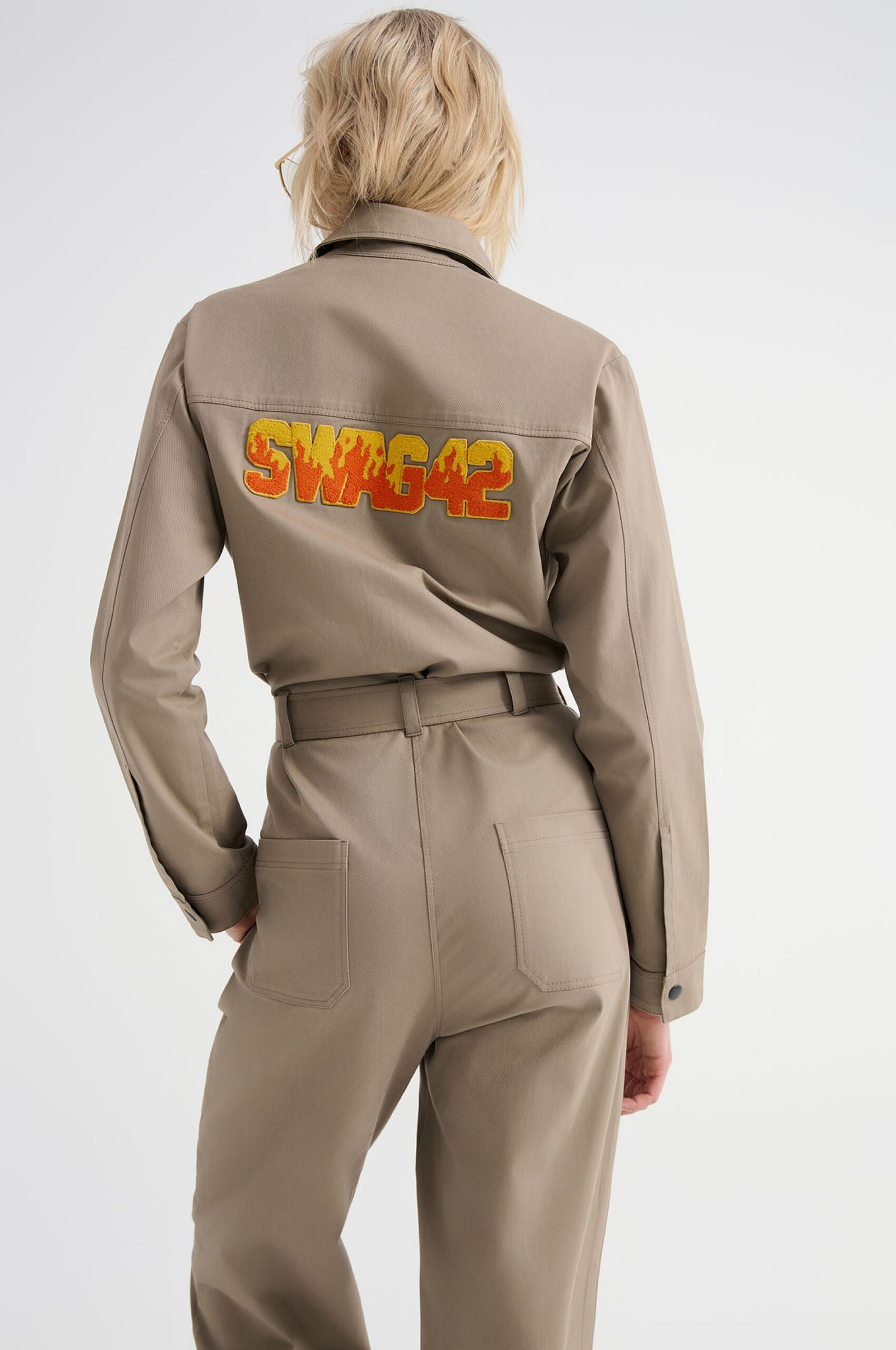 Cotton jumsuite for corporate eco-friendly swag