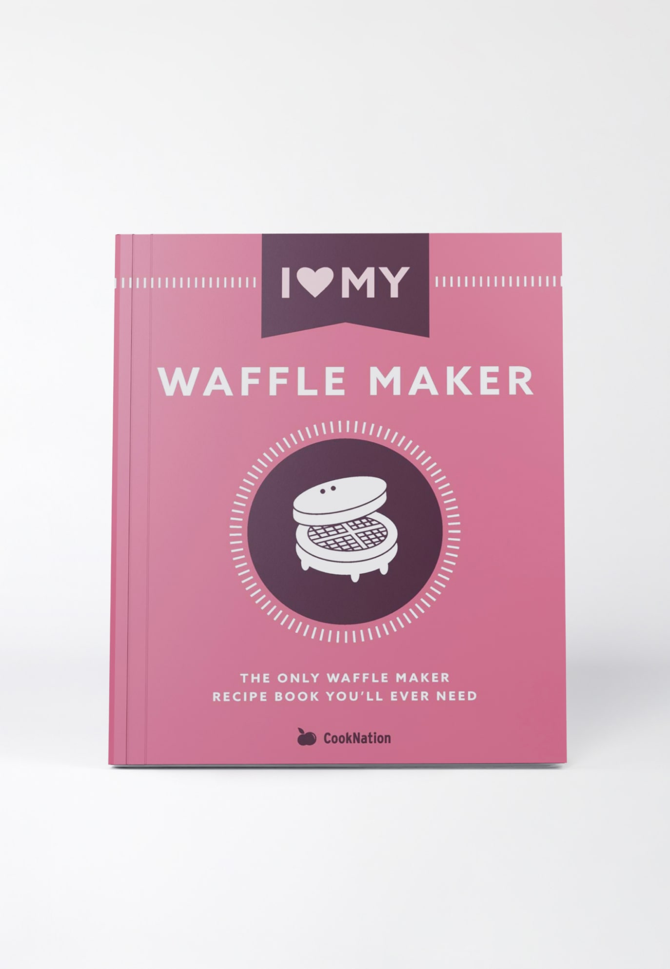 Waffle maker recipe book