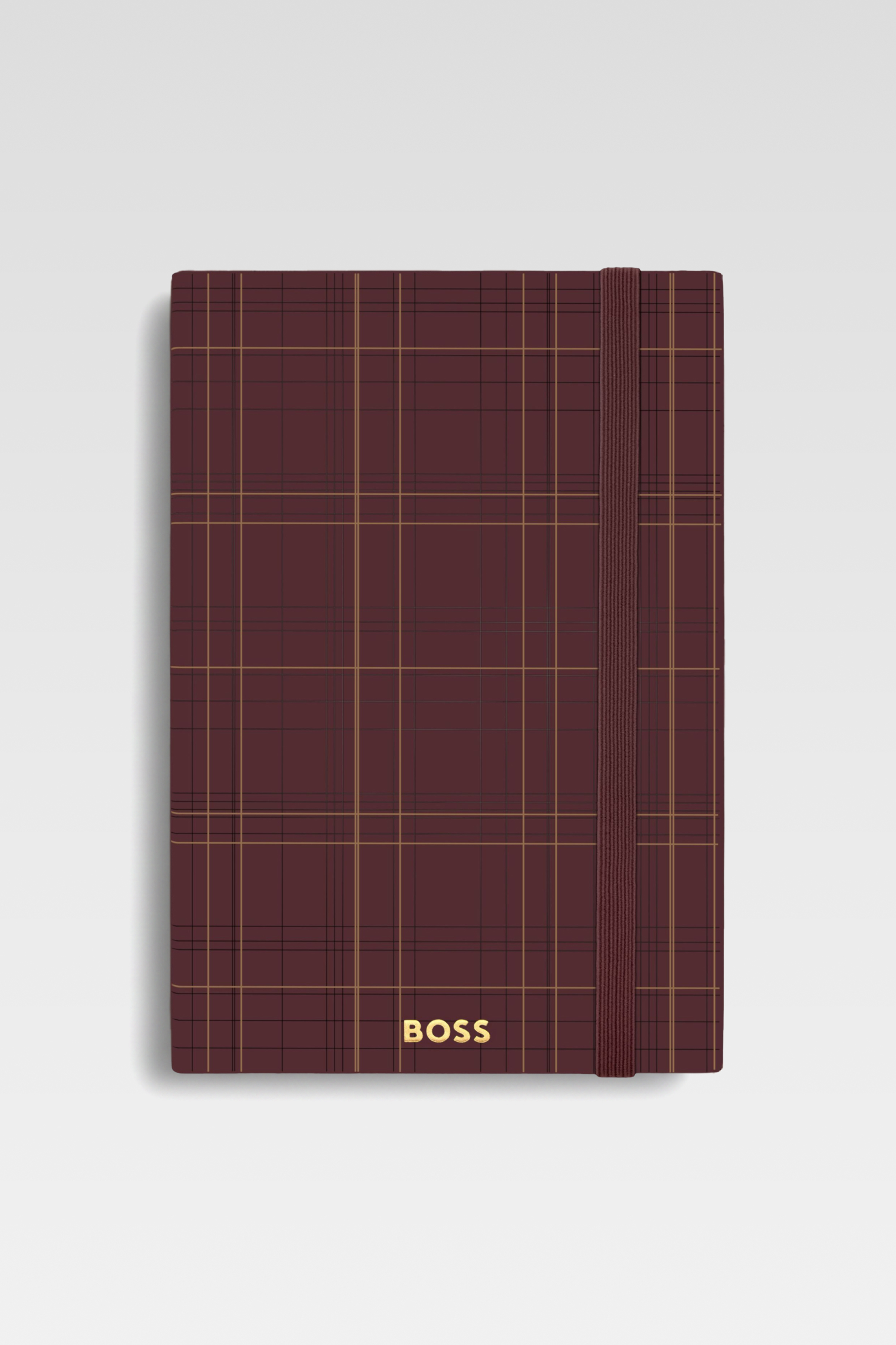 BOSS A5 Checkered Notebook