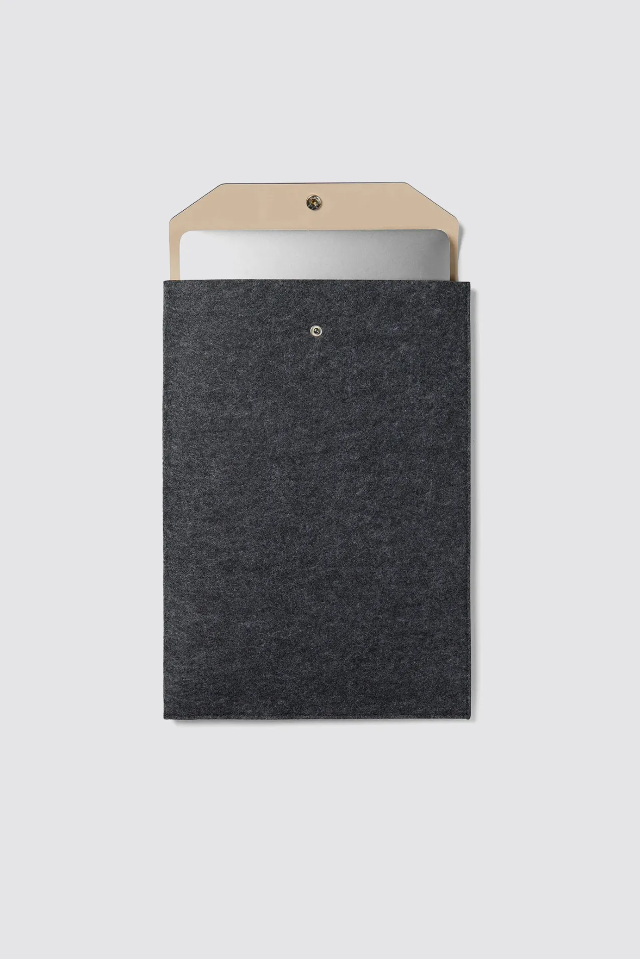custom Recycled Felt Laptop sleeve / 15' with your logo