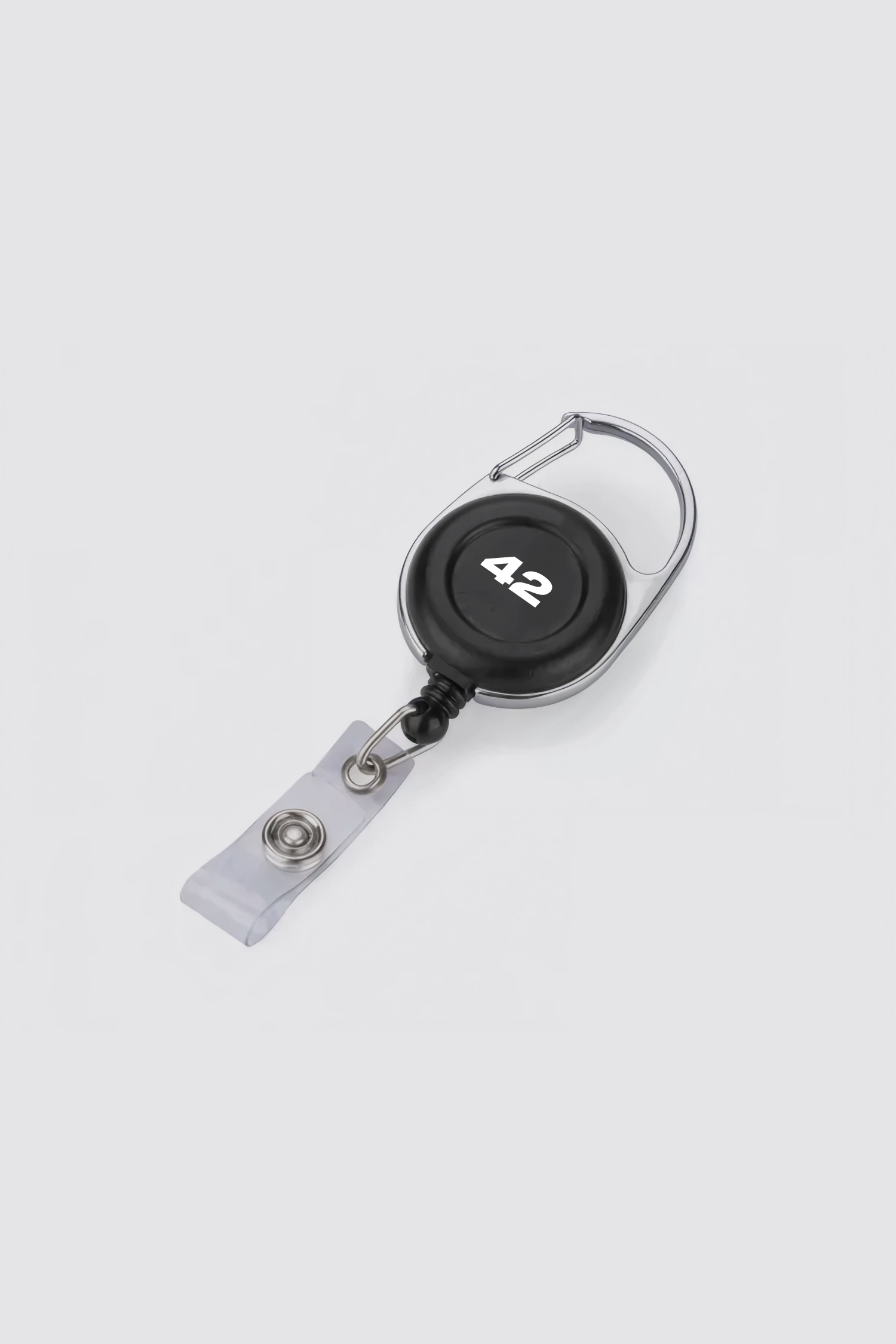 Retractable Ski Pass Holder