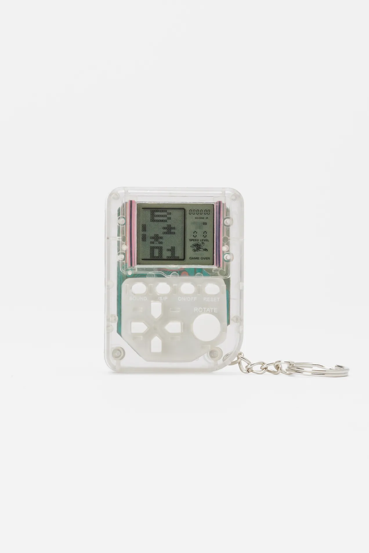 Tetris Keychain Game White position: 1