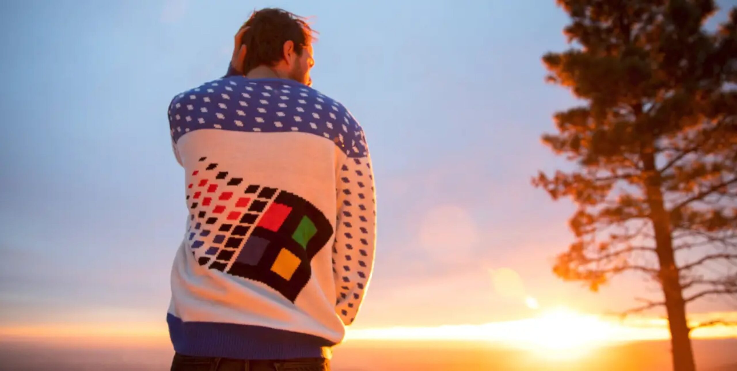 Microsoft Windows ugly sweater