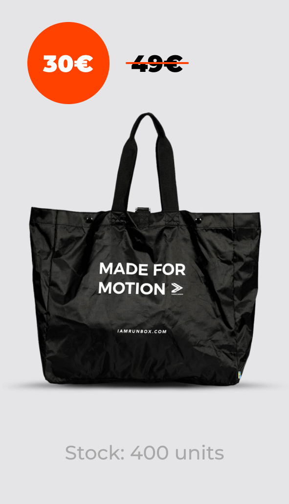 IAMRUNBOX shopping backpack