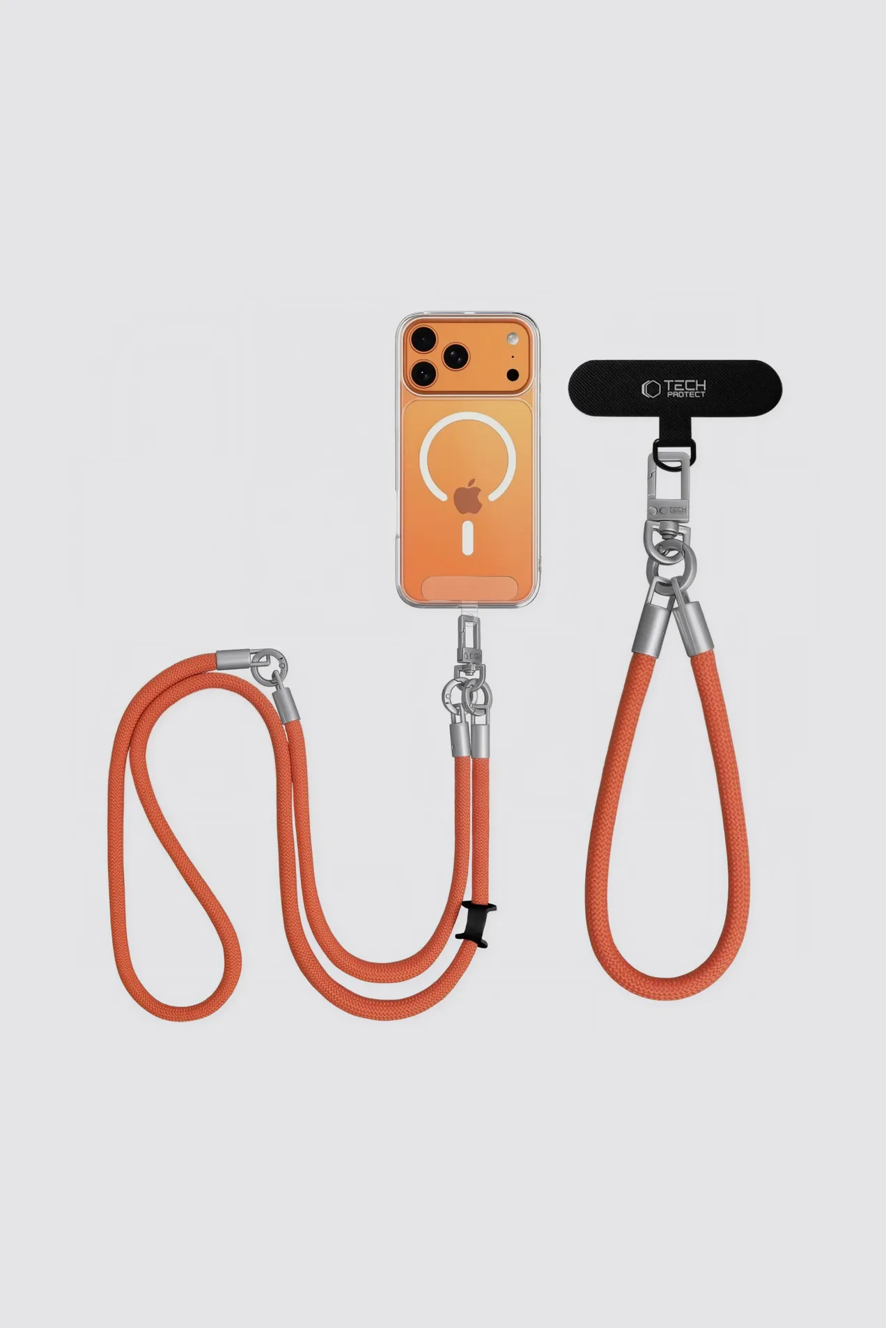Tech-Protect C10S Rope Crossbody & Wrist Phone Strap Set position: 4