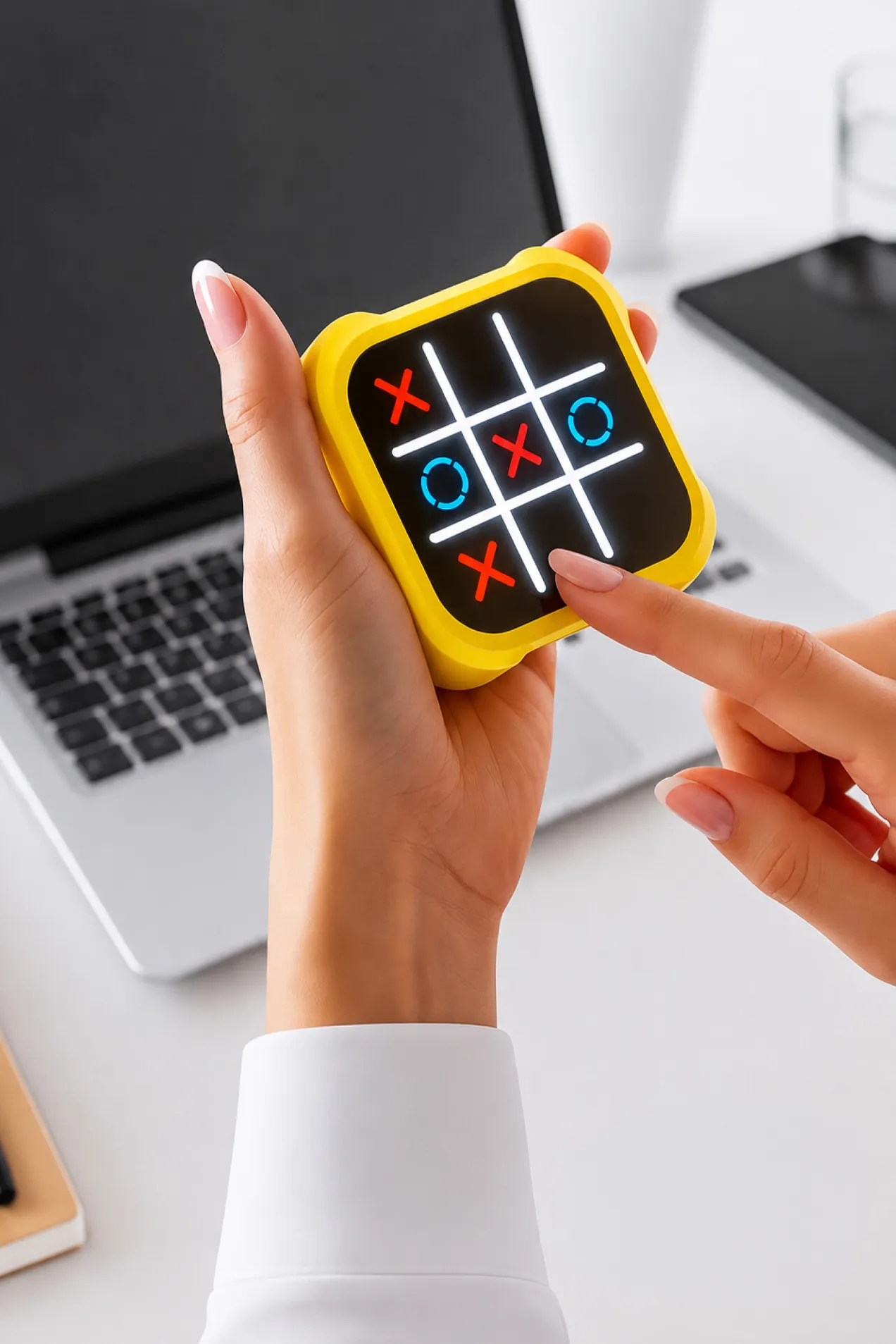 Electronic Tic-Tac-Toe Puzzle Game position: 5