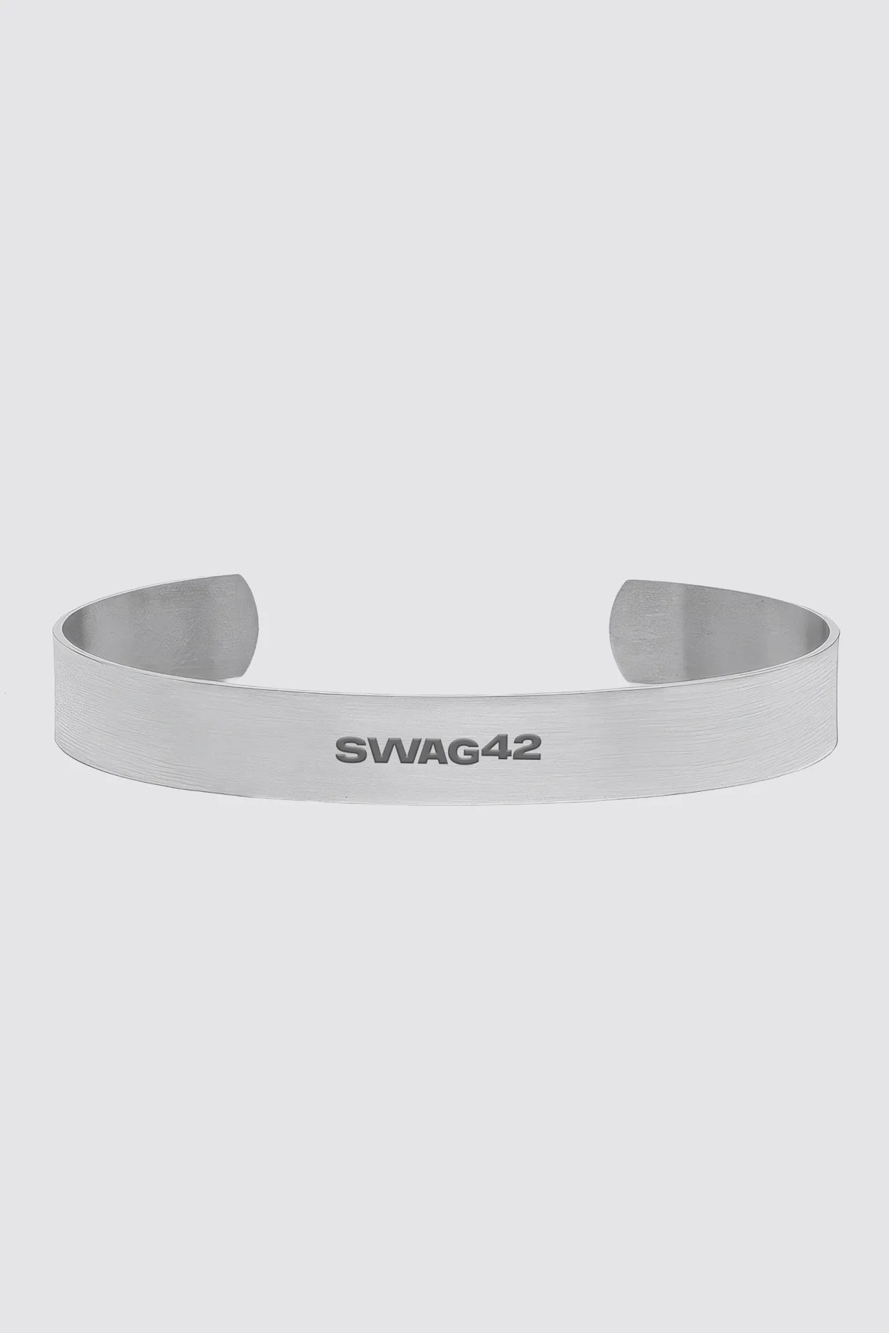 Personalized Satin Finish Cuff Bracelet position: 1