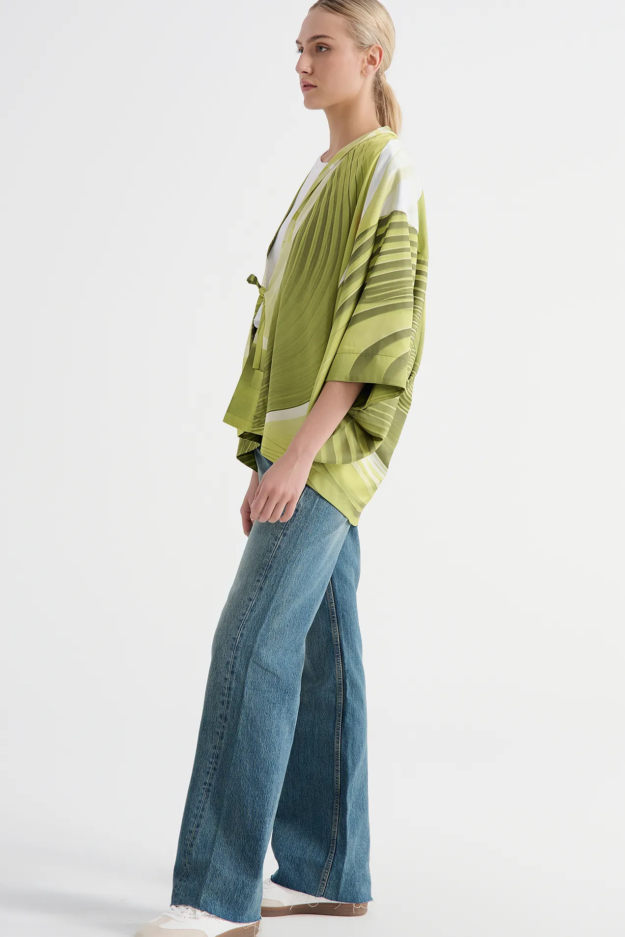 custom Ecosilk Two-Sided Unisex Kimono / Short with your logo