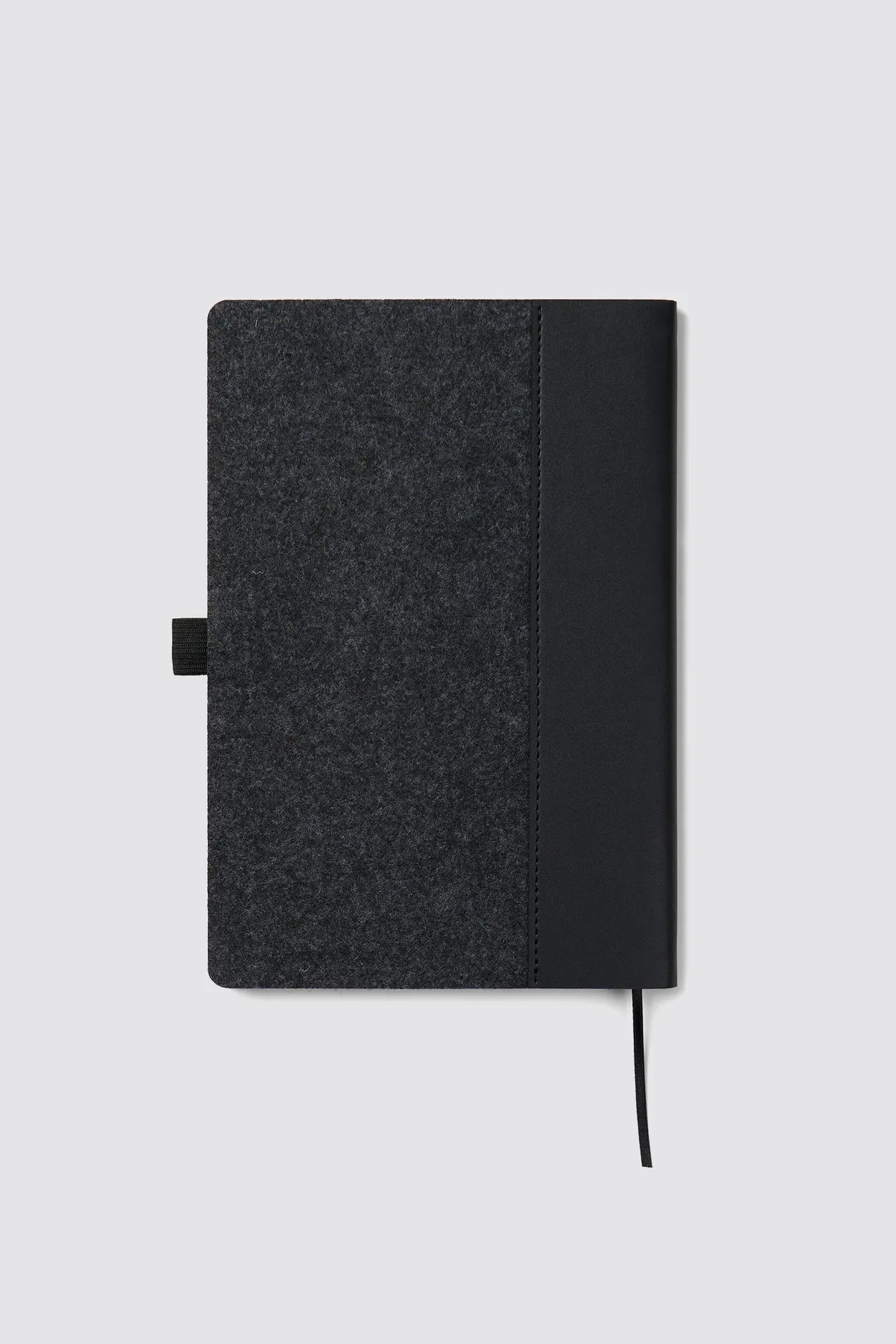 branded Recycled Felt A5 notebook