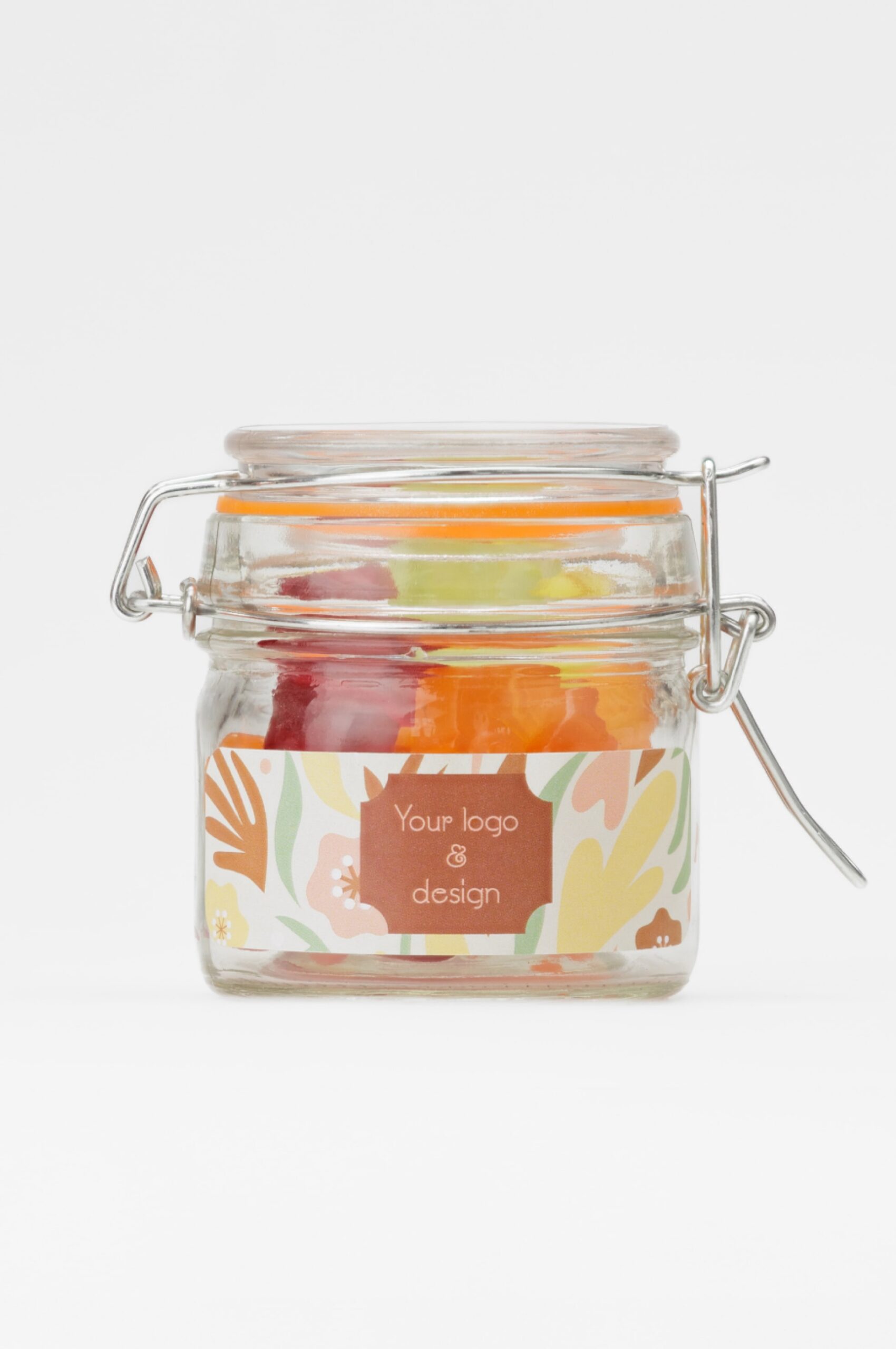 Branded jelly jar