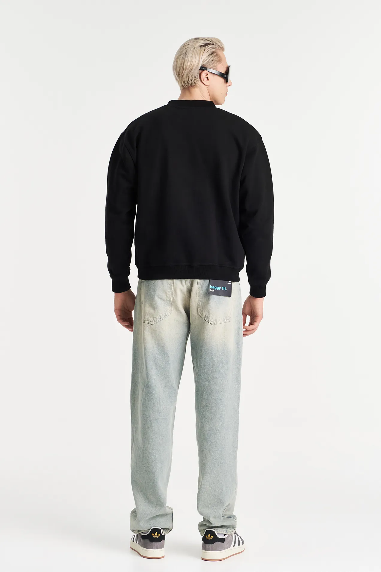 custom Warm organic cotton oversized Sweatshirt 460 with your logo