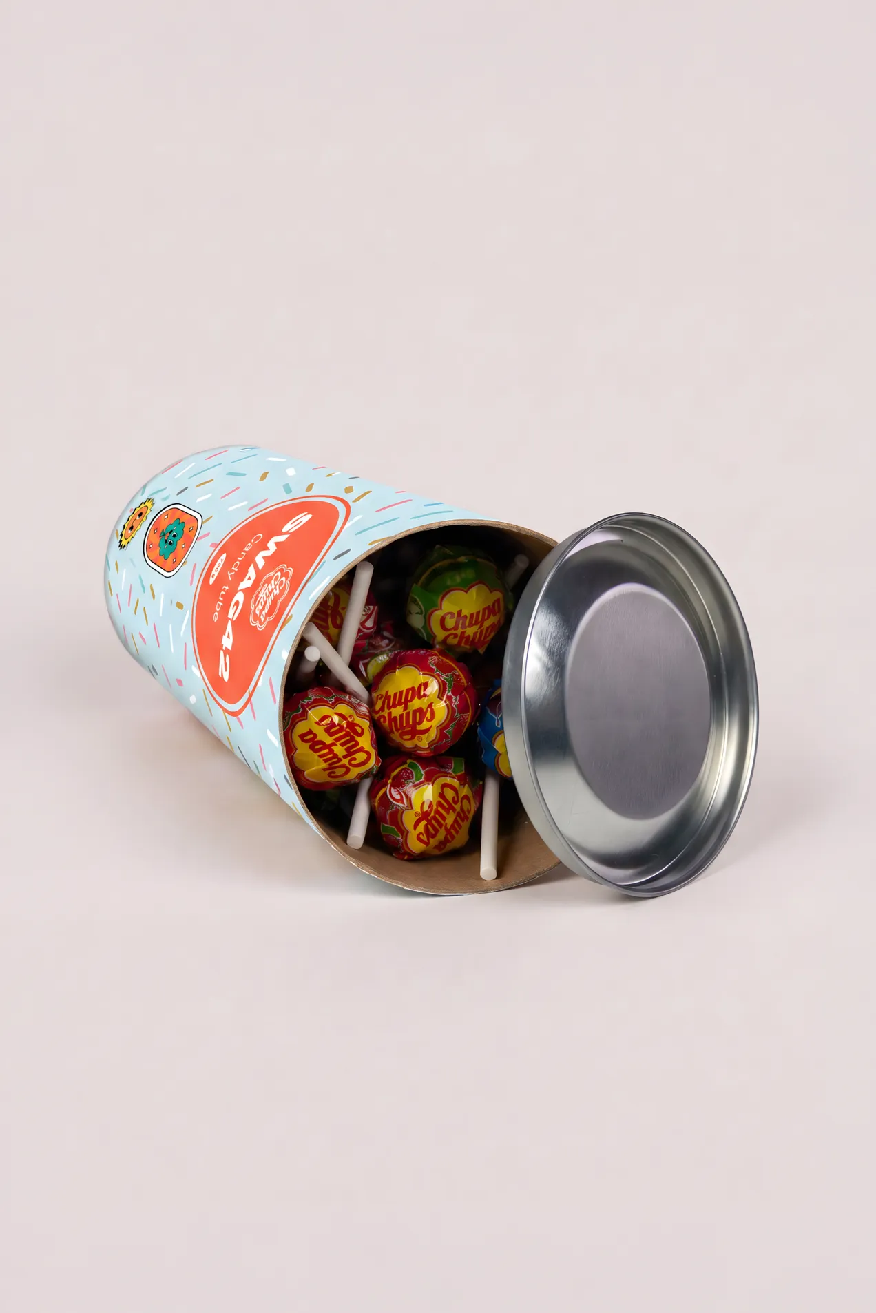 branded Chupa Chups Candy Tube 700 g