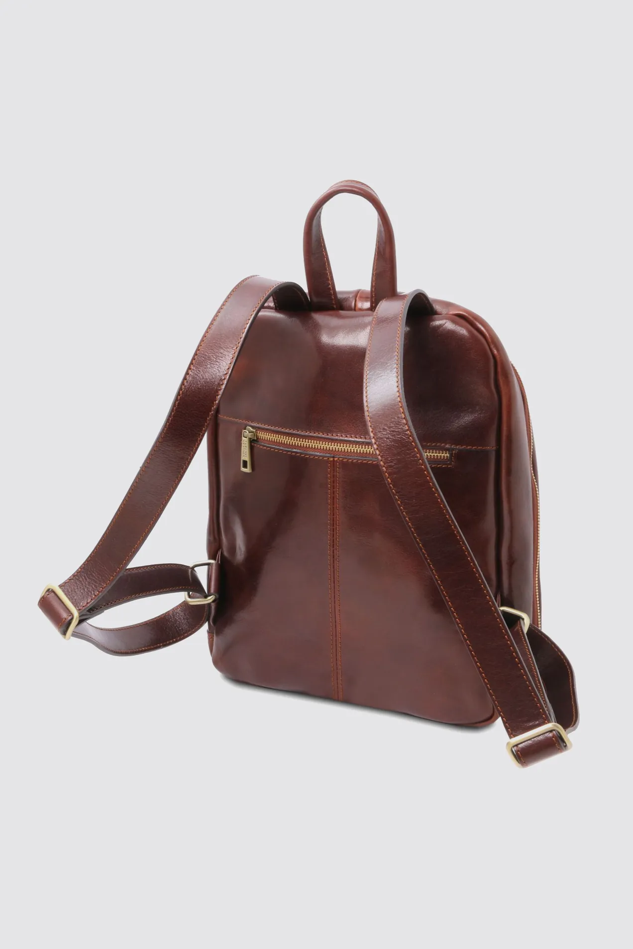custom Perth Leather Backpack with your logo