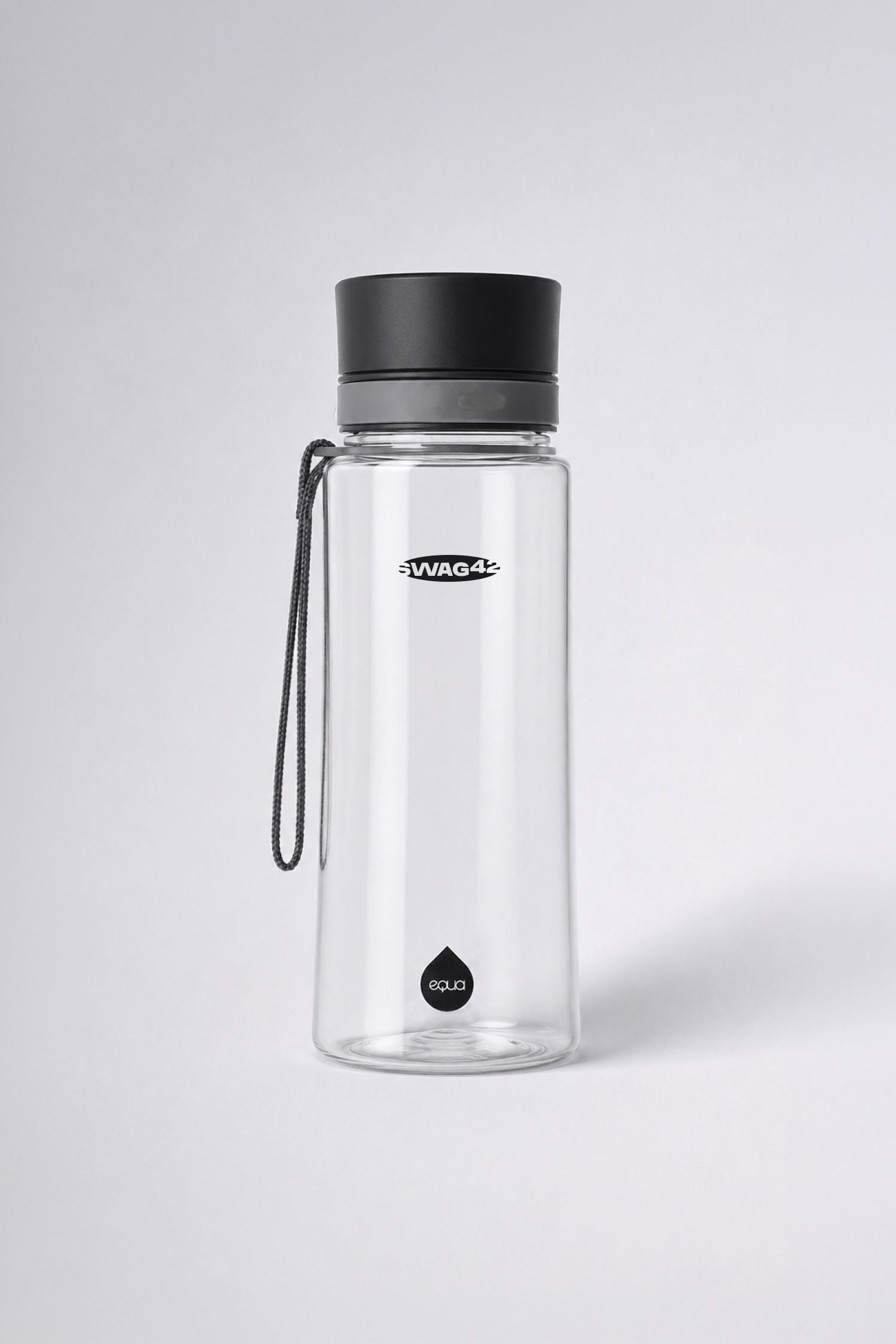 EQUA Matte Black Tritan Bottle 600 ml