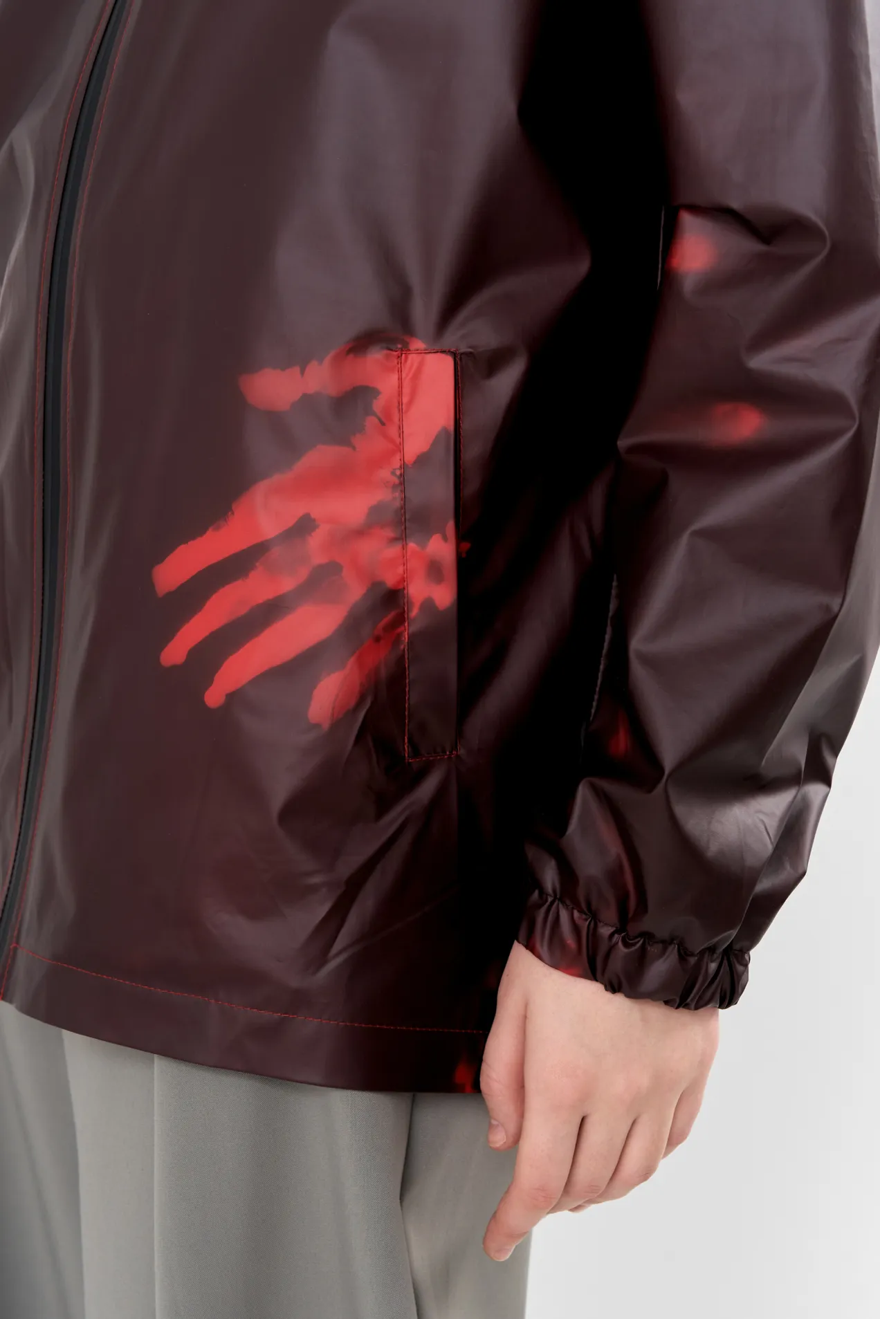 custom Thermochromic Raincoat with your logo
