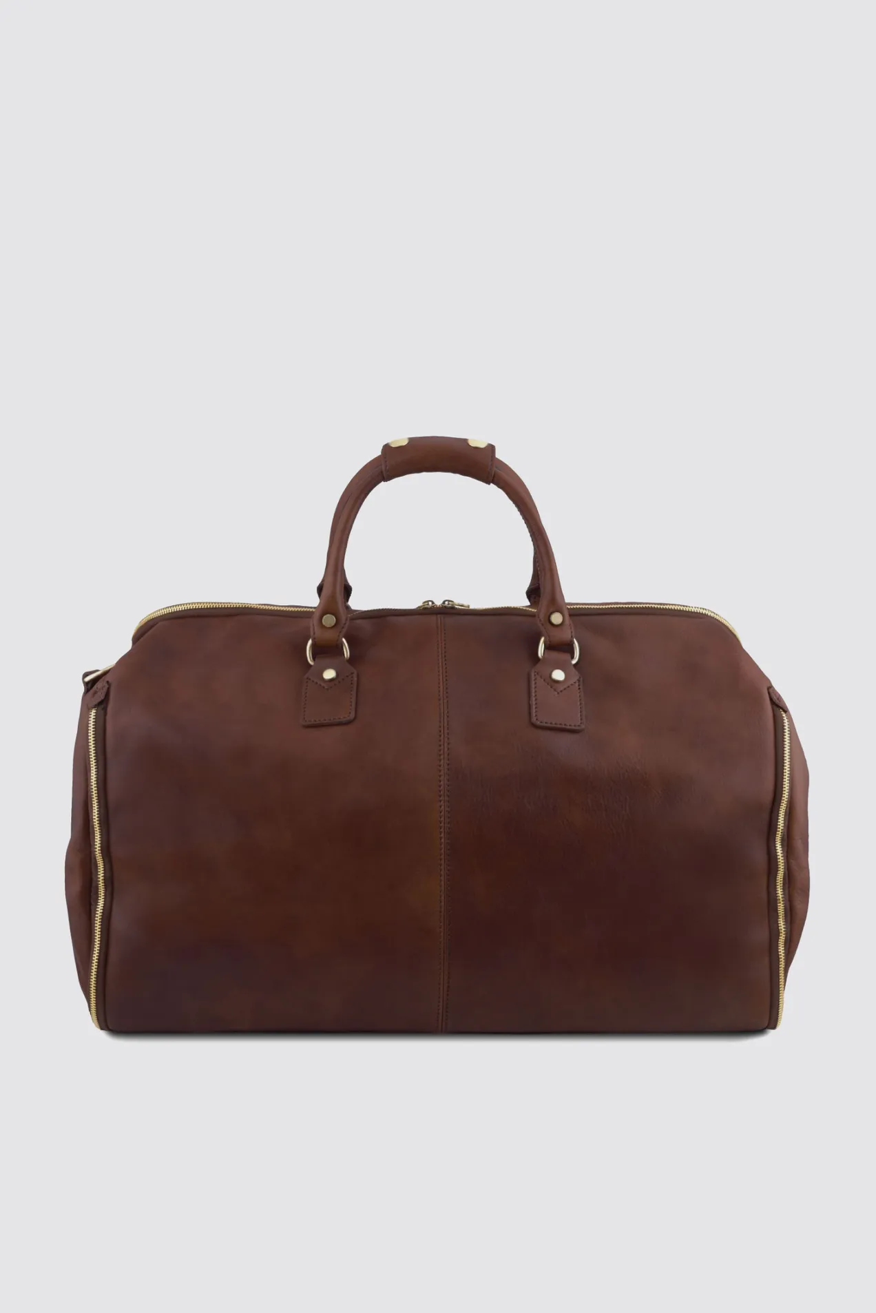 custom Antigua Leather Duffle & Garment Bag with your logo