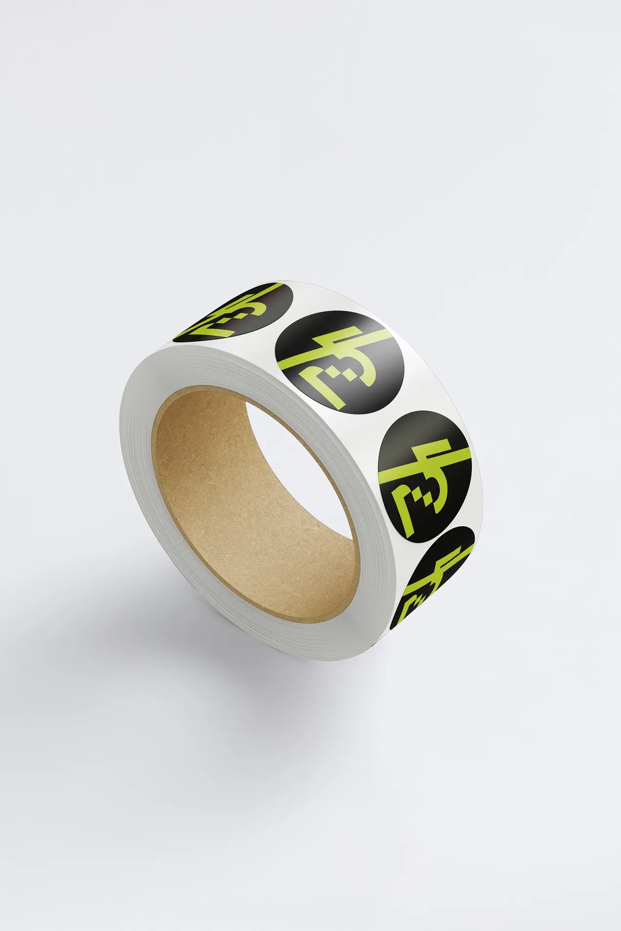 custom Custom Round Self-Adhesive Stickers with your logo