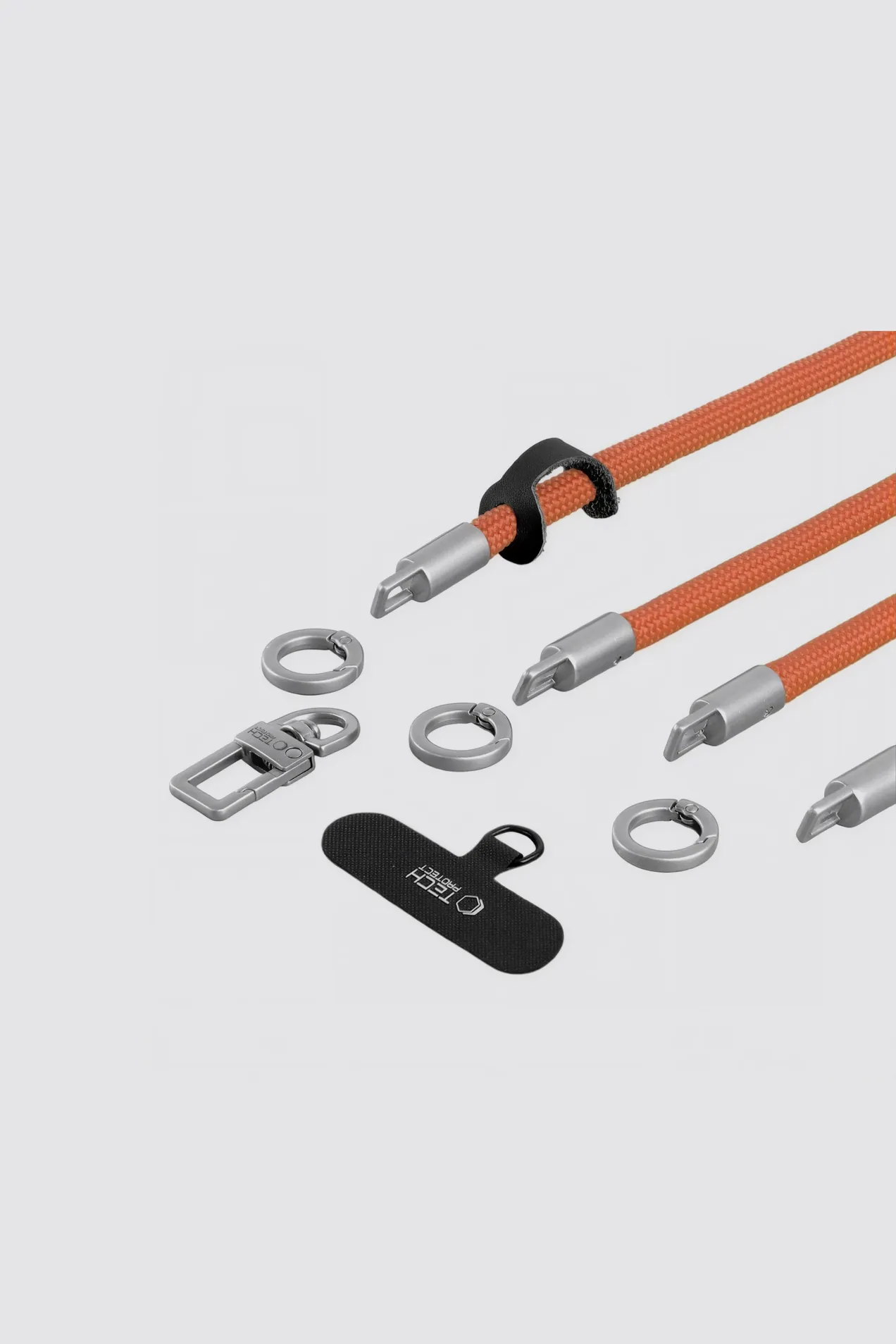 custom Tech-Protect C10S Rope Crossbody & Wrist Phone Strap Set with your logo