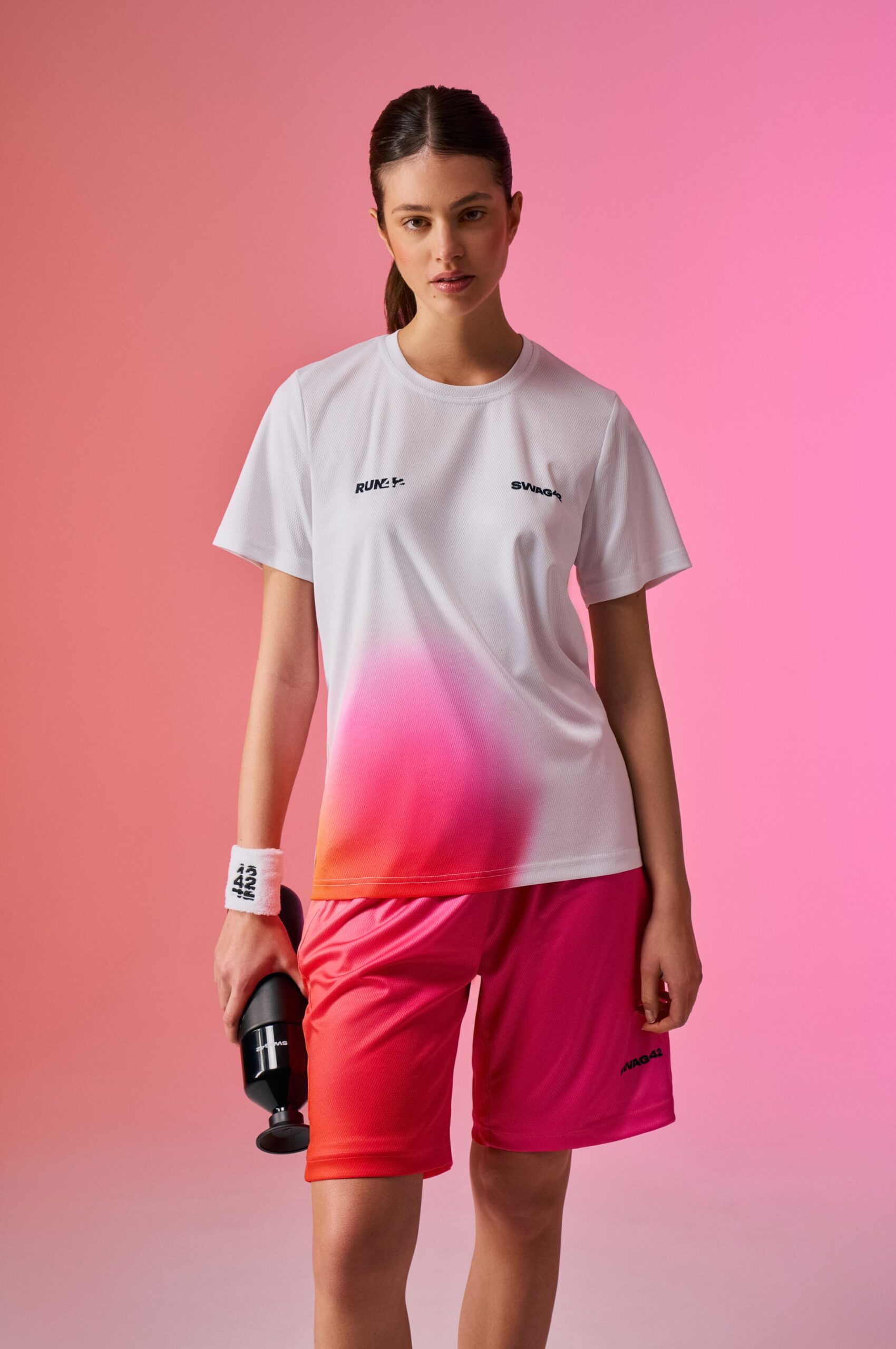 Sports shorts and t-shirt