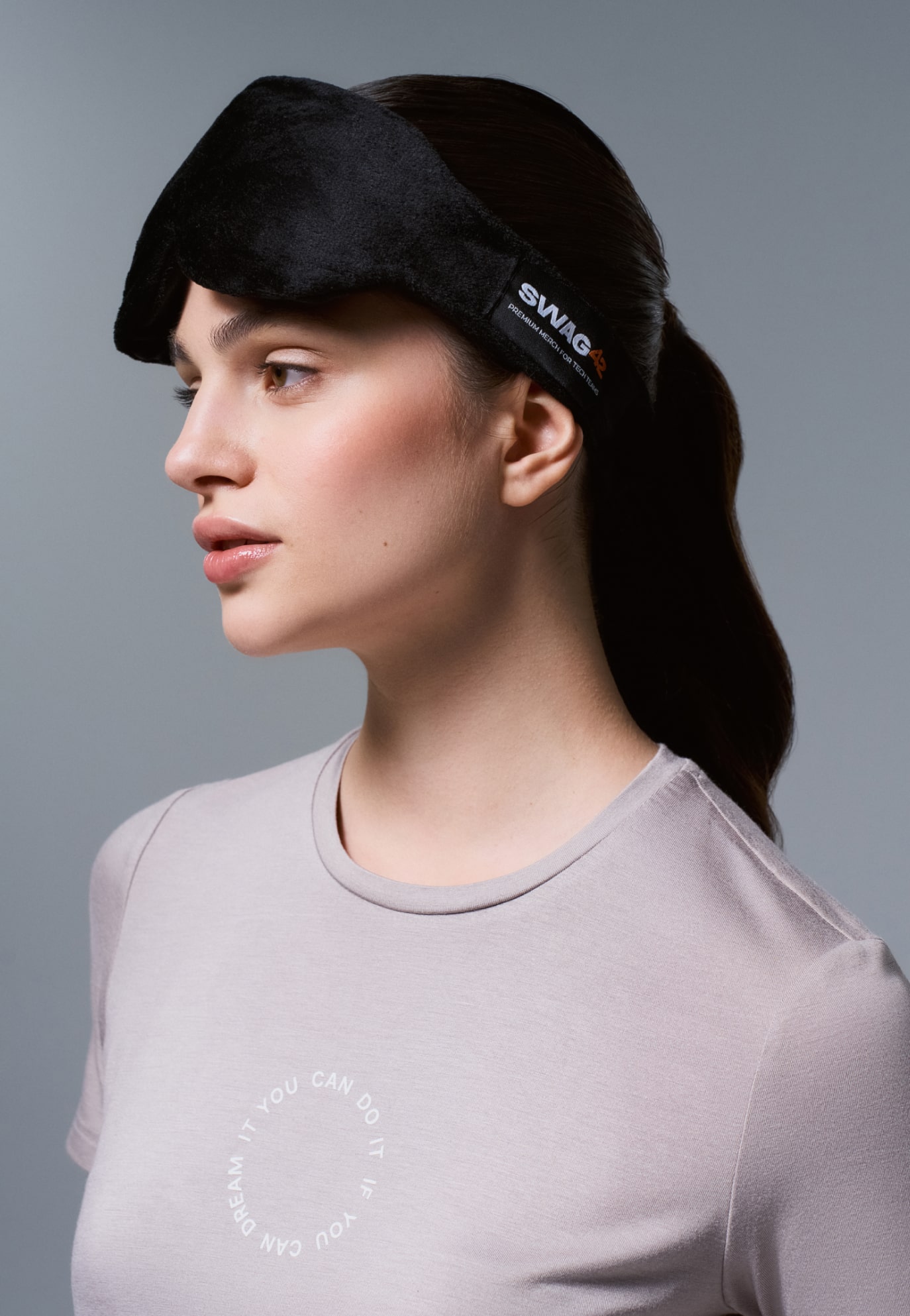 Branded sleeping mask