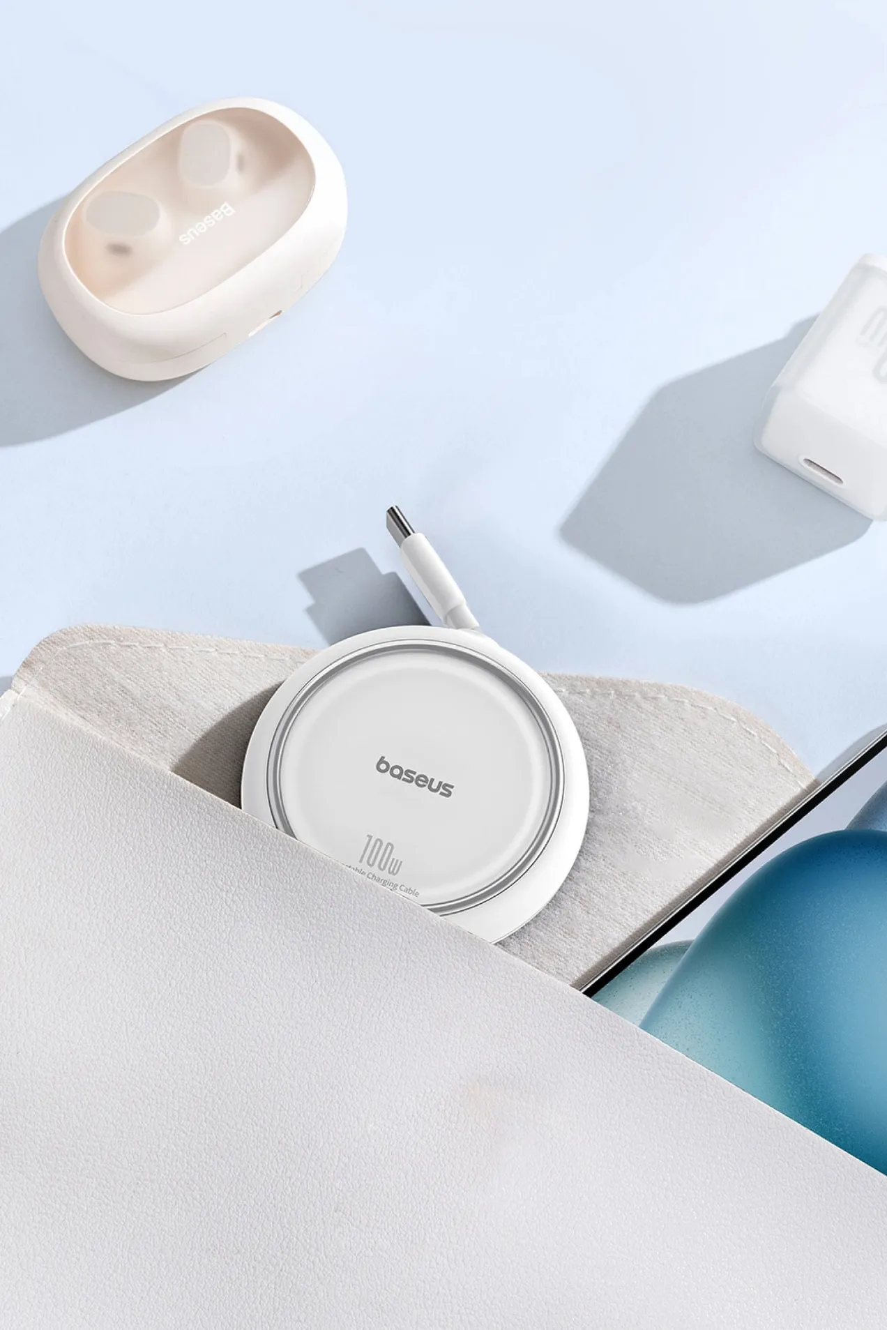 Baseus Free2Draw Mini Retractable USB-C Cable 100W position: 4