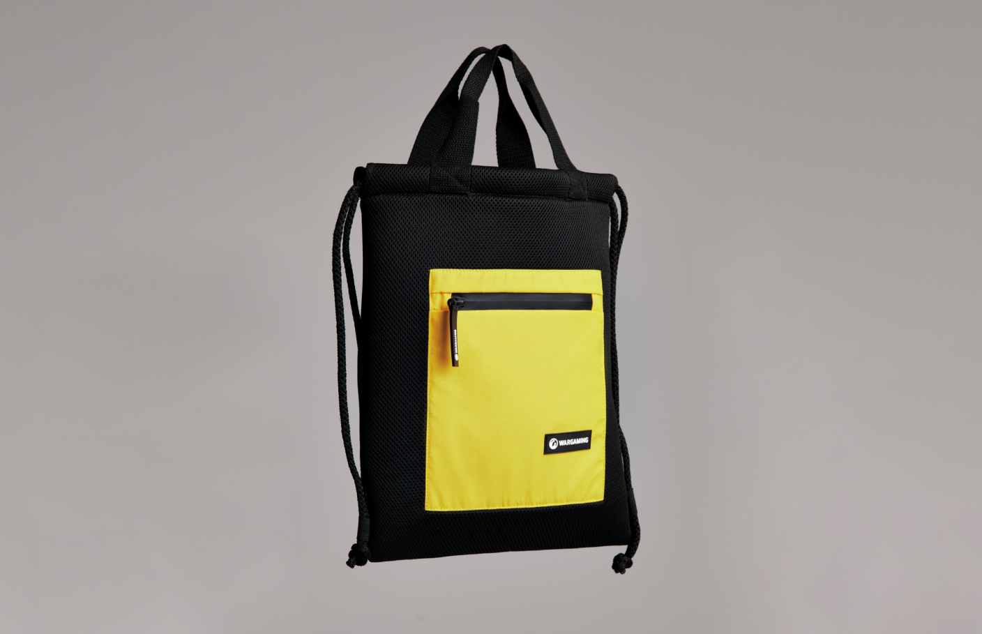 Small sports bags made of 3D mesh.