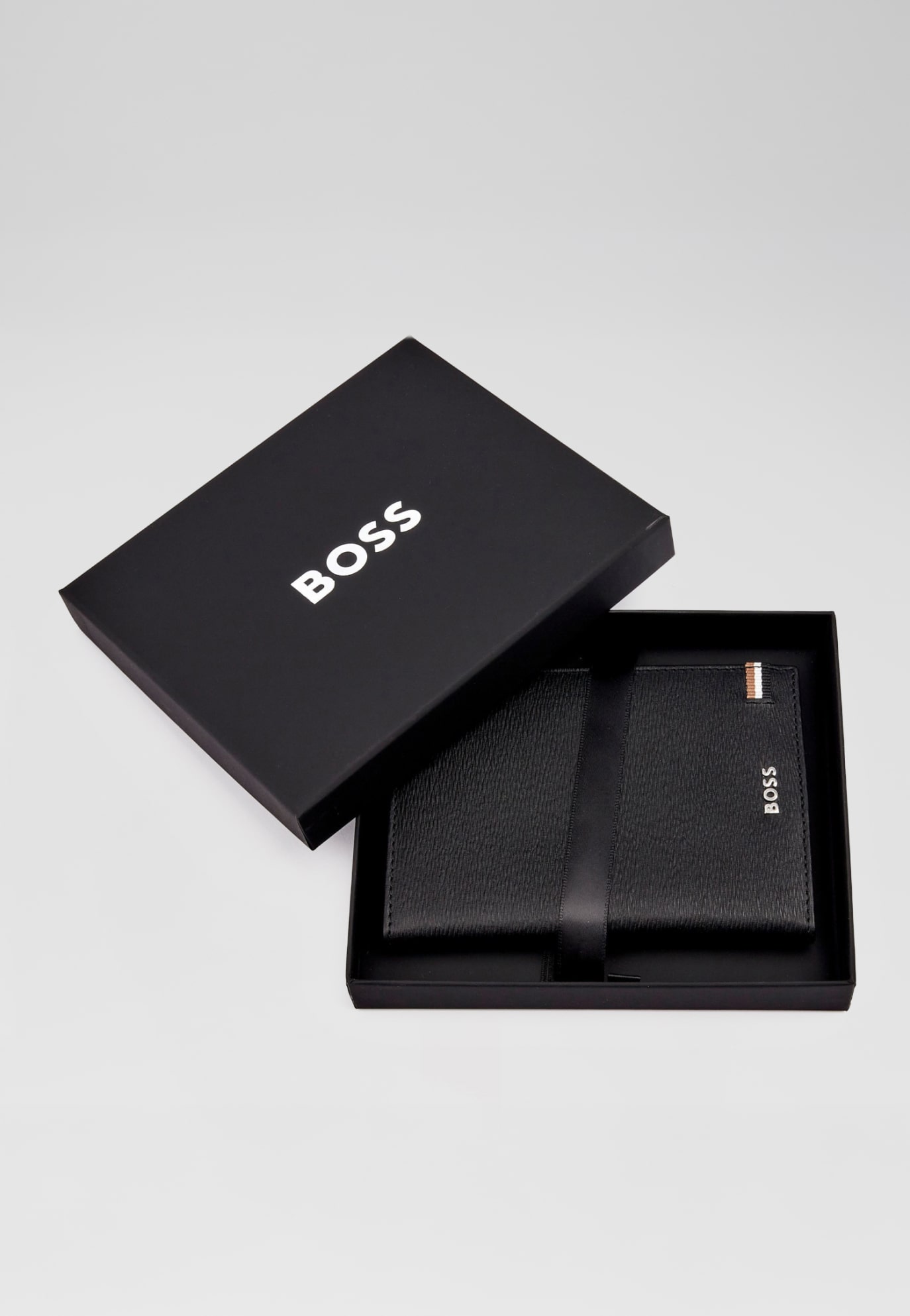 Branded BOSS passport holder