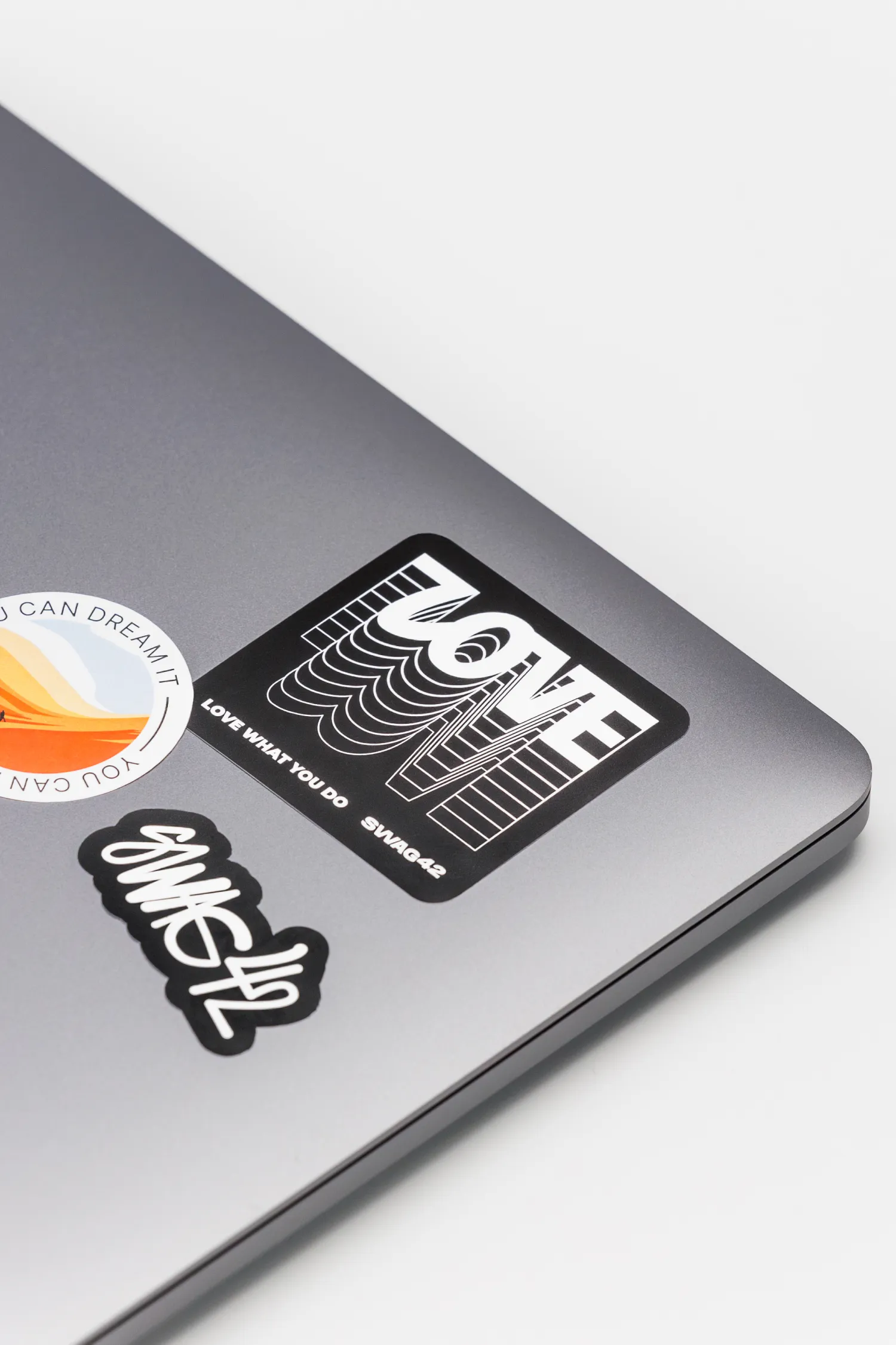 Custom Stickers on White Matte Film A5 Swag42 - Stickers & Pins with ...