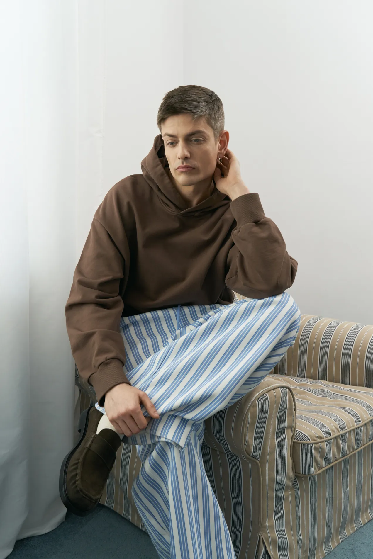 branded Heavyweight Boxy Hoodie