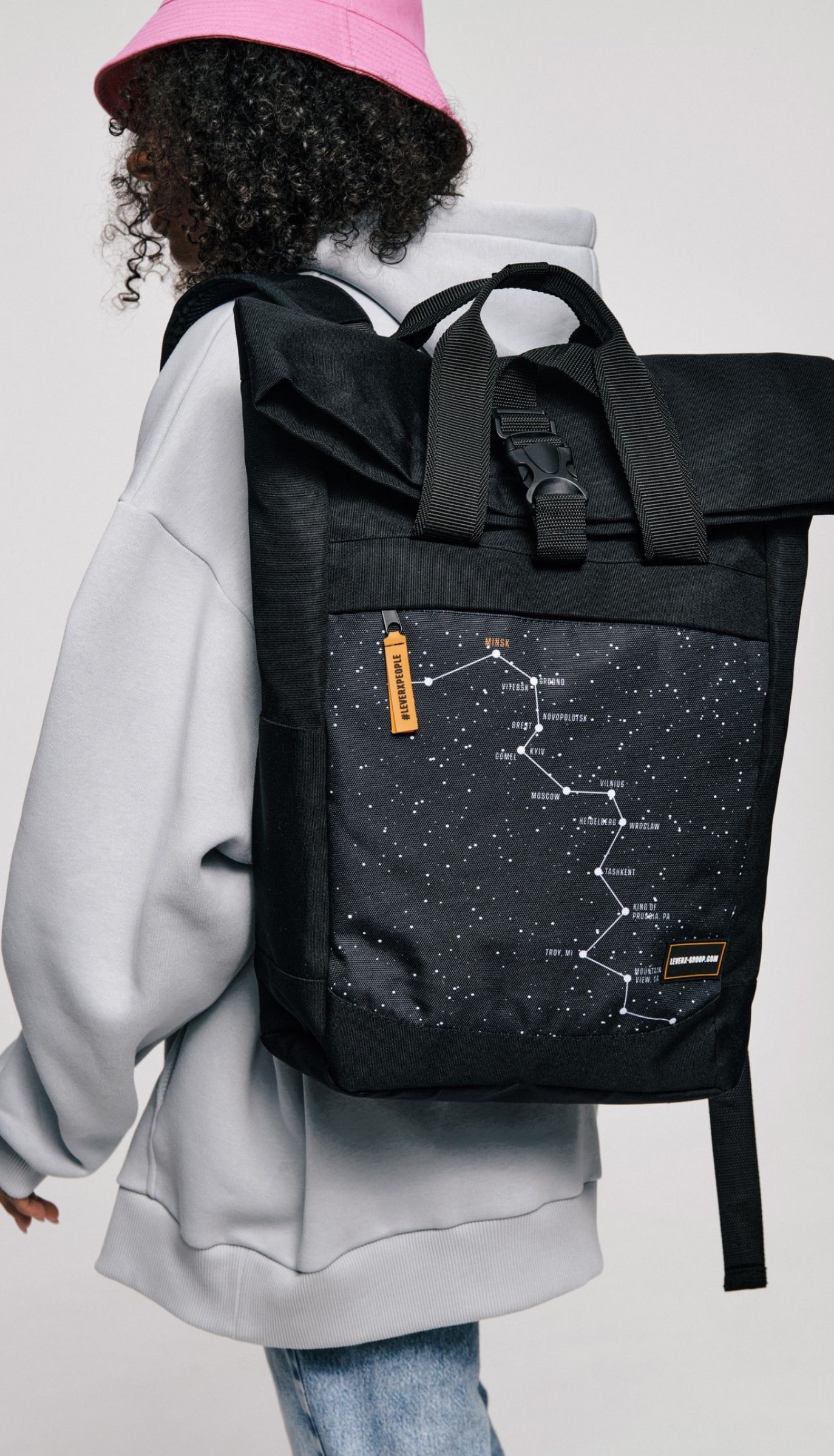 Branded backpack
