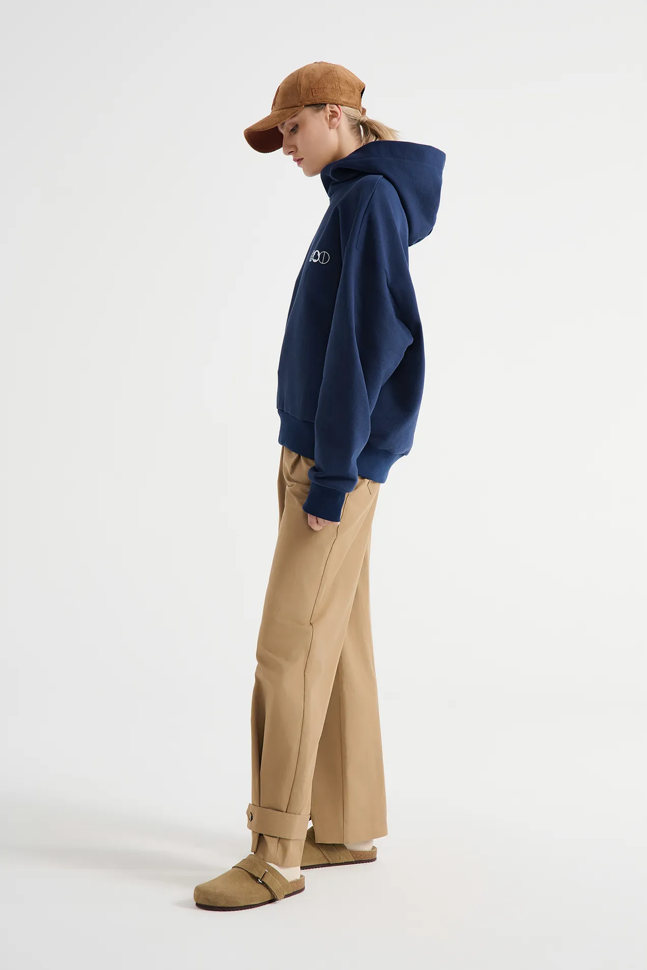 branded Heavyweight Boxy Hoodie