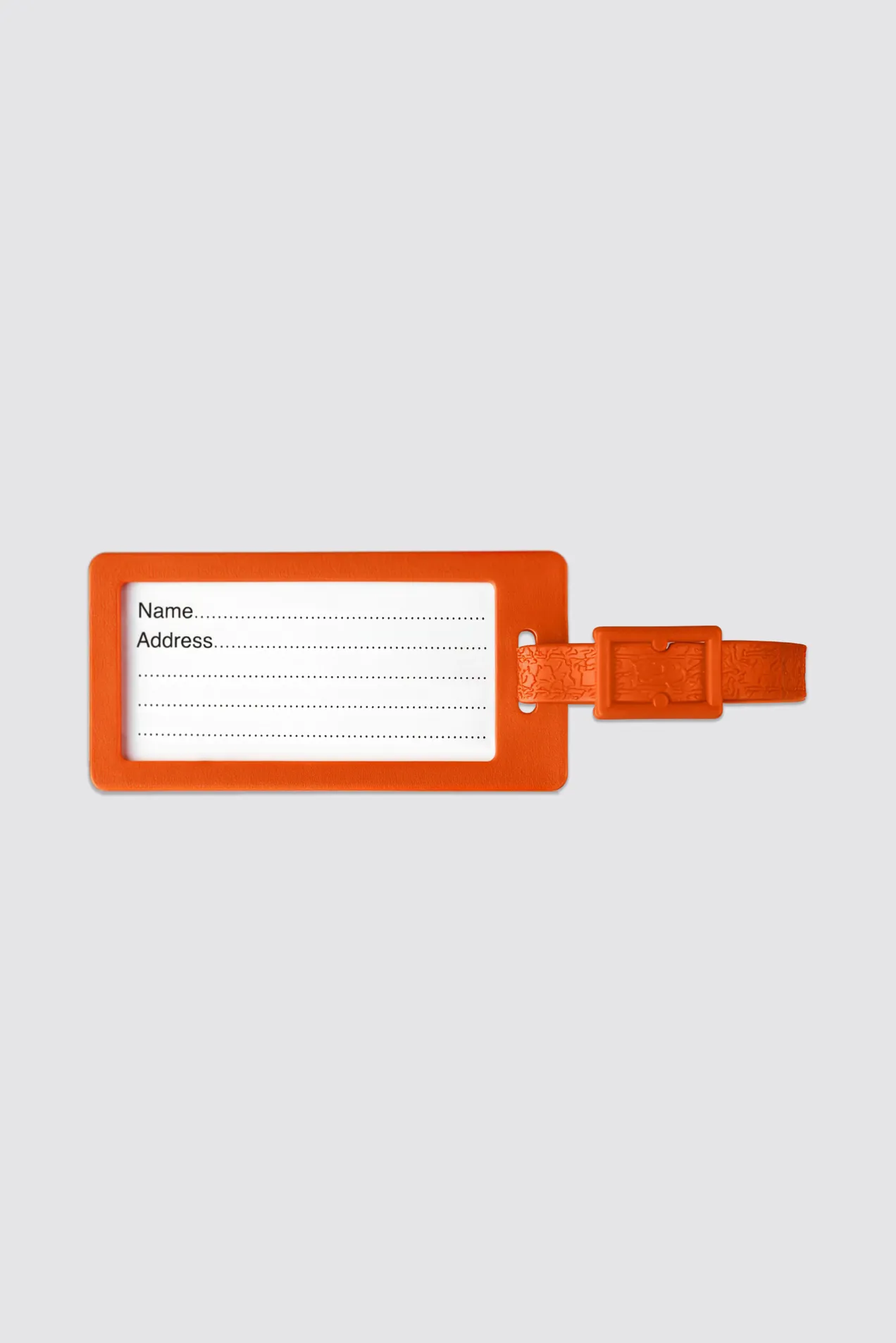 River Recycled Luggage Tag with Window position: 1