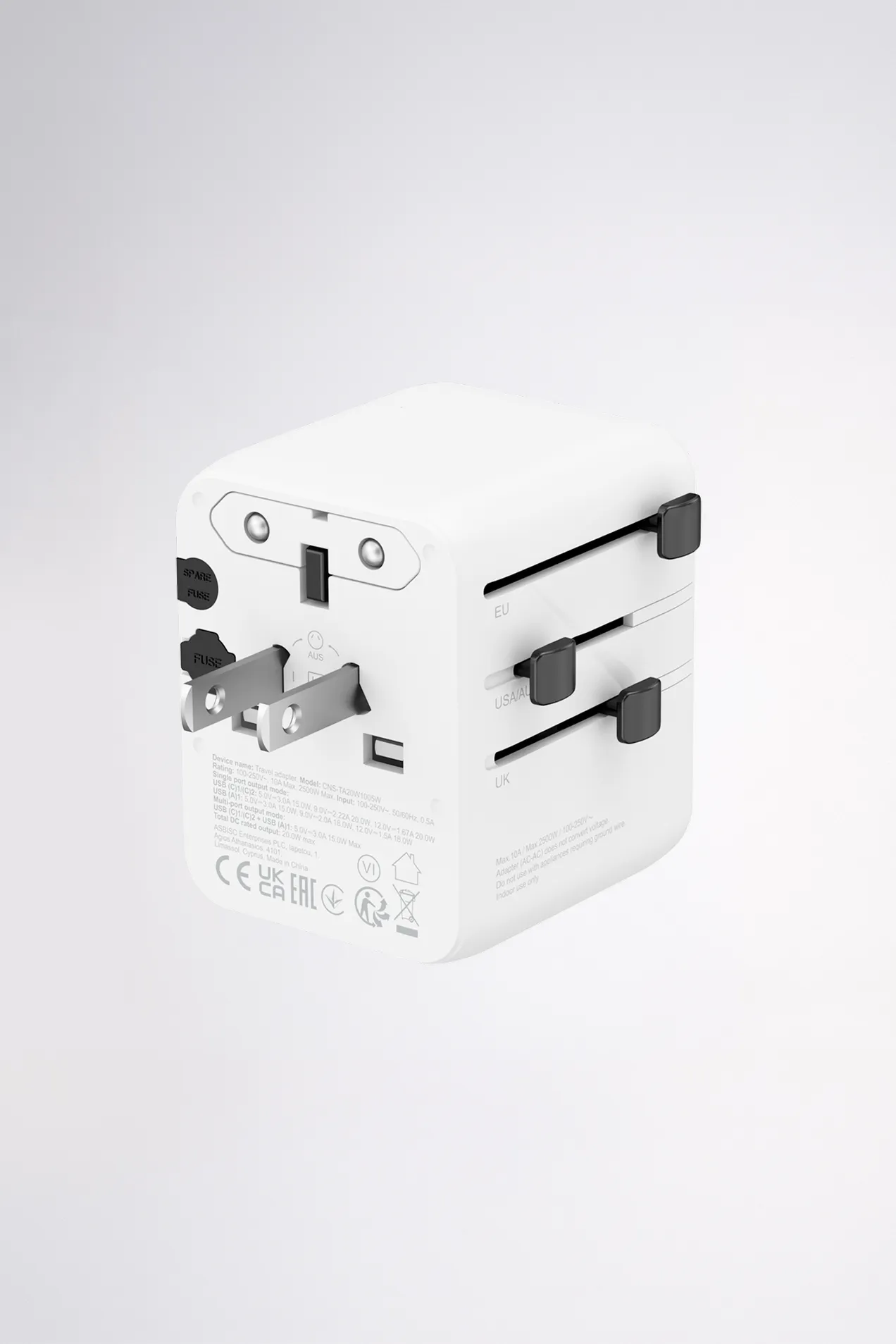 custom CANYON OnTour 20 Universal Travel Adapter with your logo