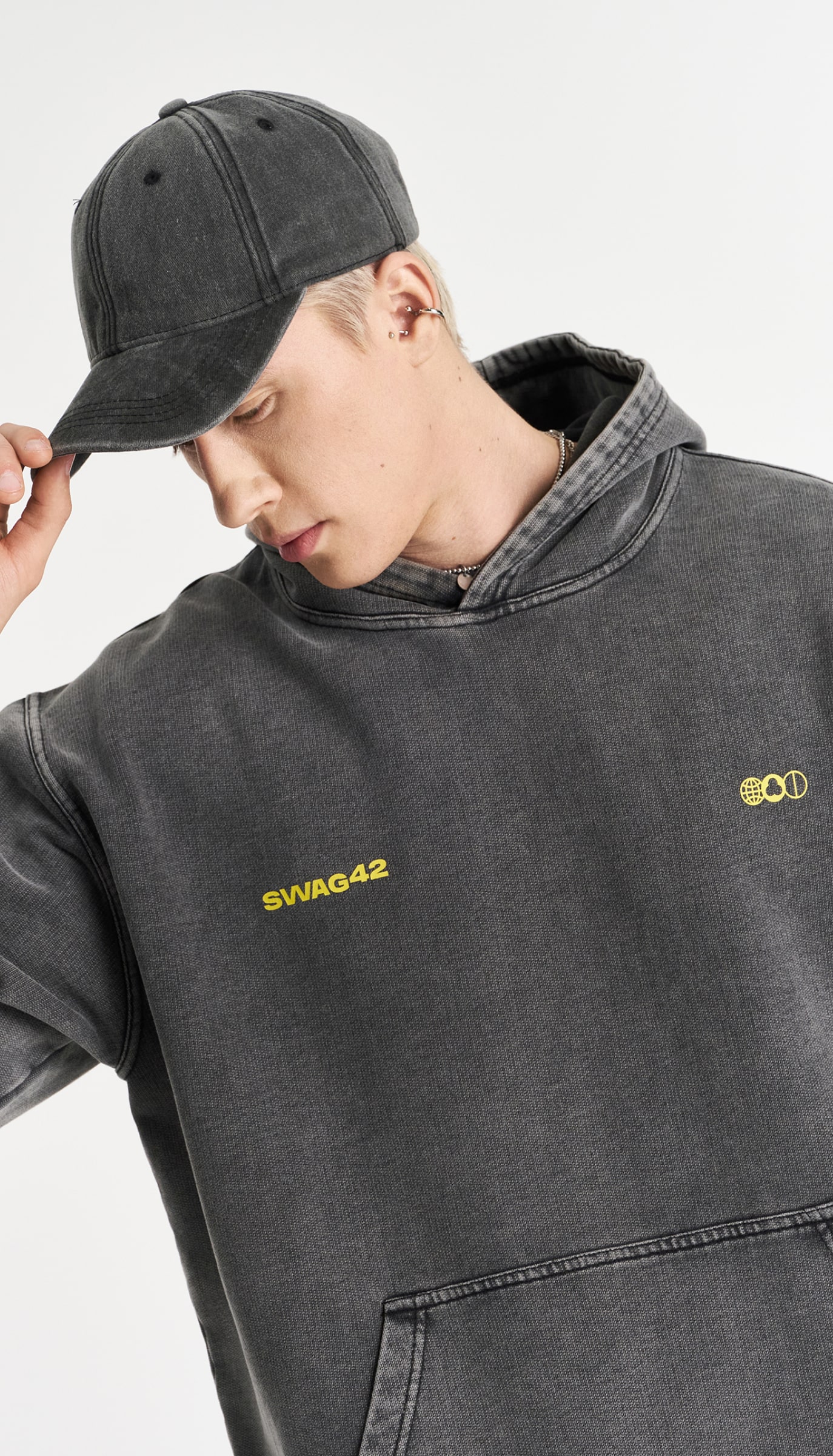 Branded hoodie