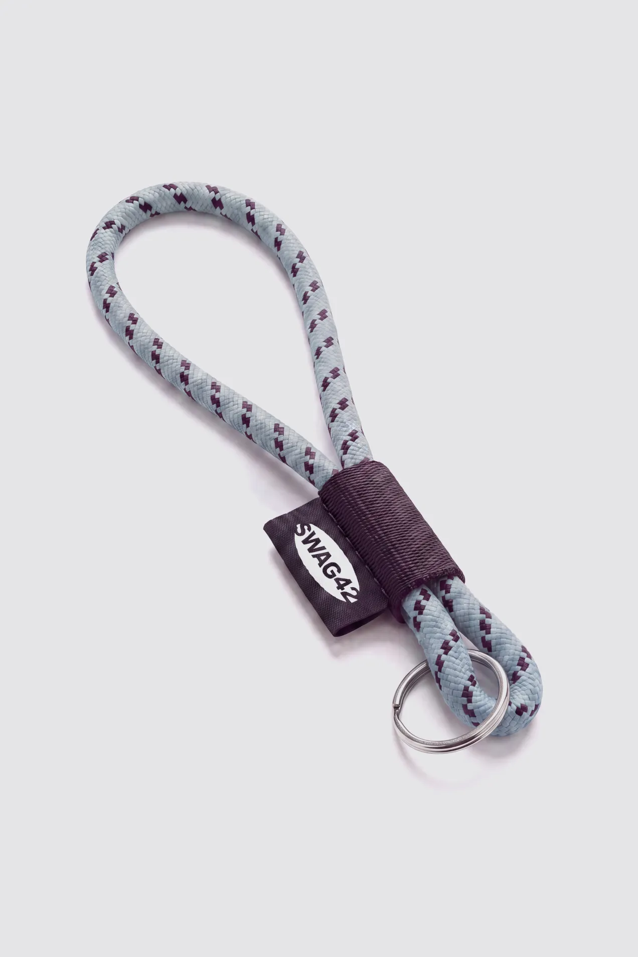 custom Short Rope Keyring with Custom Label with your logo