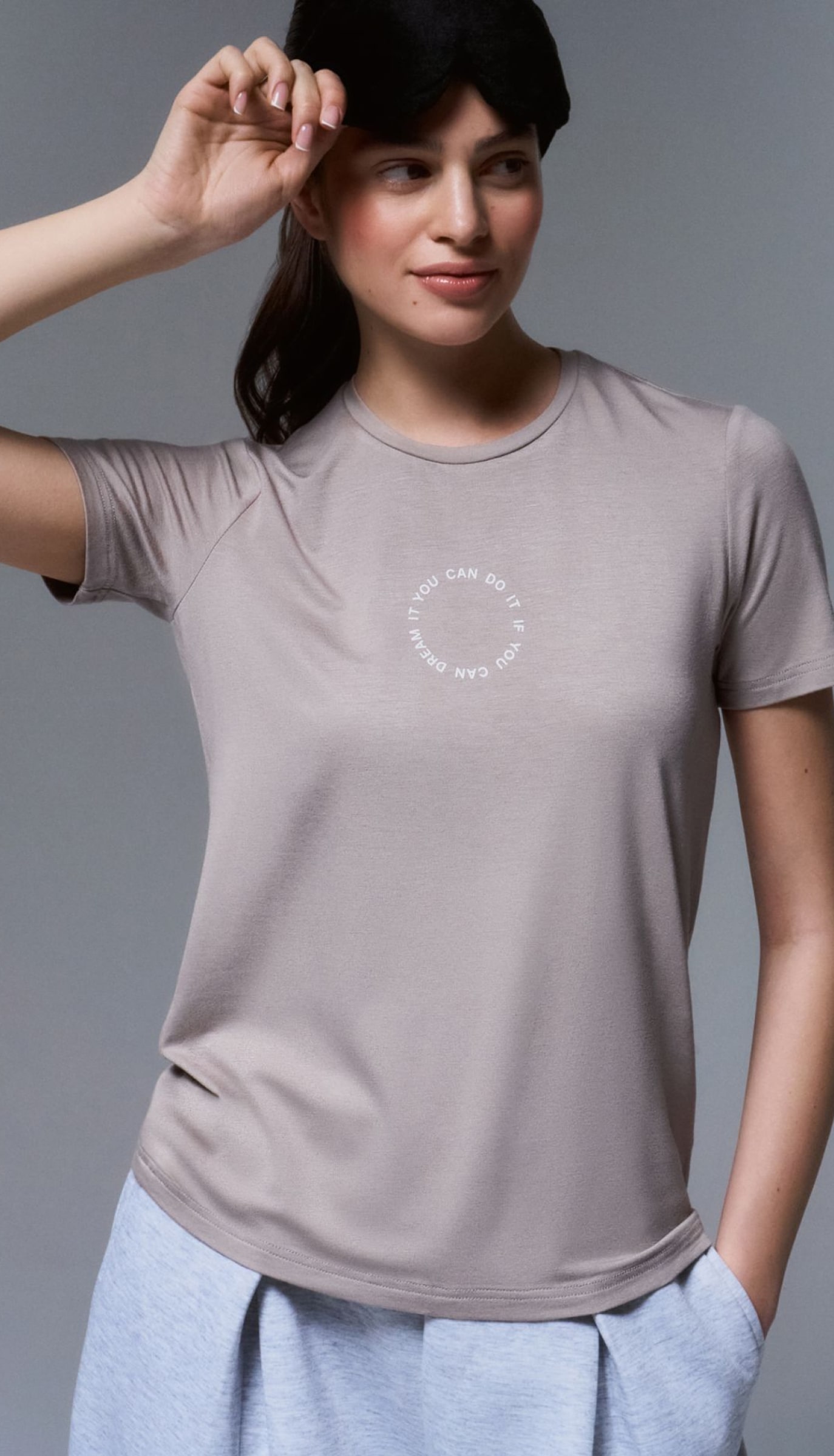 Soft bamboo T-shirt with custom logo