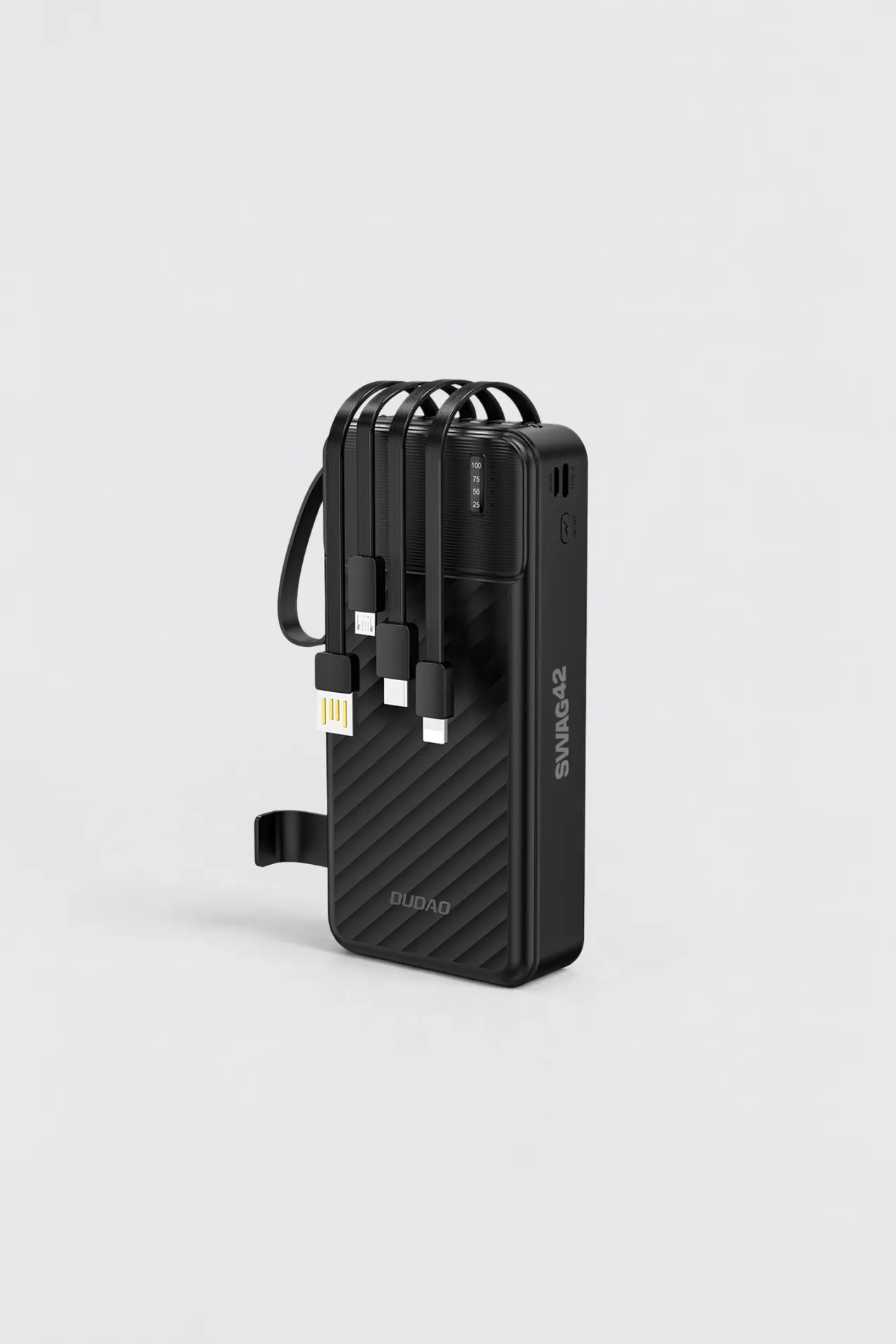 Dudao K11 Pro 20,000 mAh Power Bank with Built-In Cables position: 1