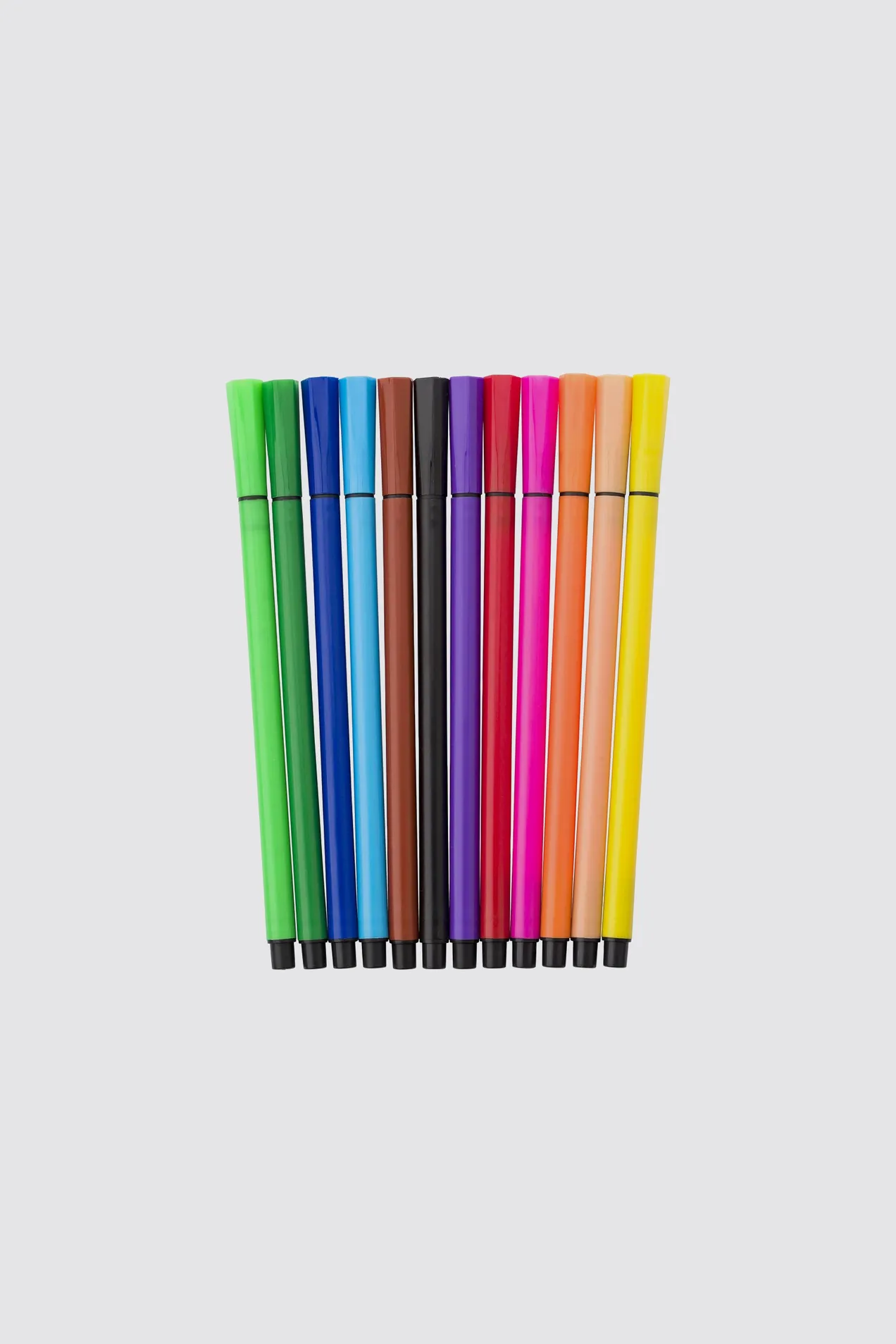custom Set of 12 Felt-Tip Pens with your logo