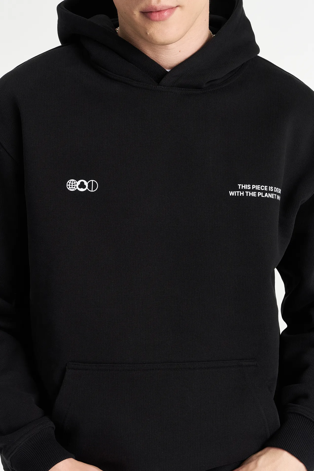 Organic cotton Hoodie Relaxed fit 450 position: 8