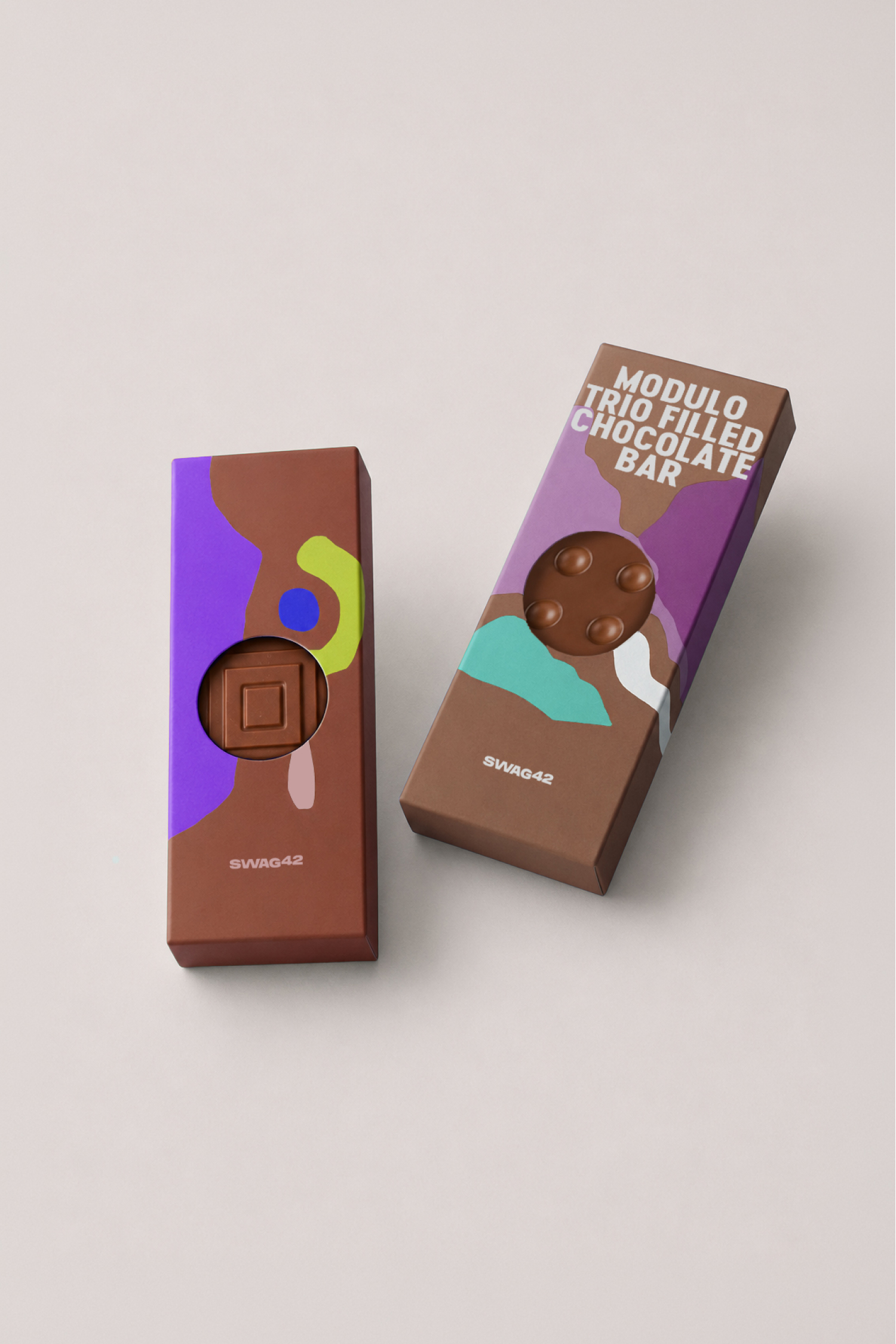 Trio Filled Chocolate Bar