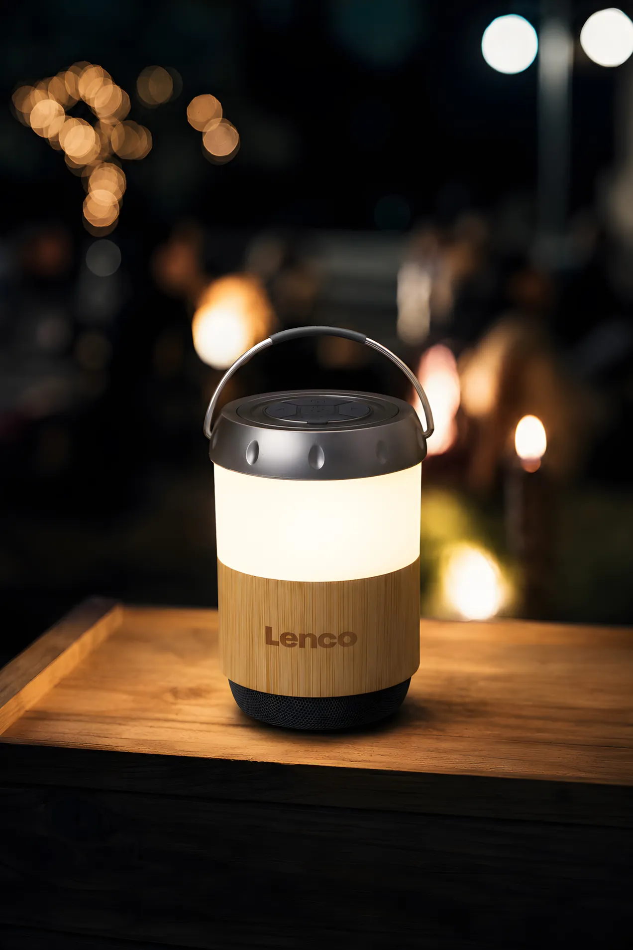 Lenco Bamboo Lantern with Bluetooth® Speaker position: 5