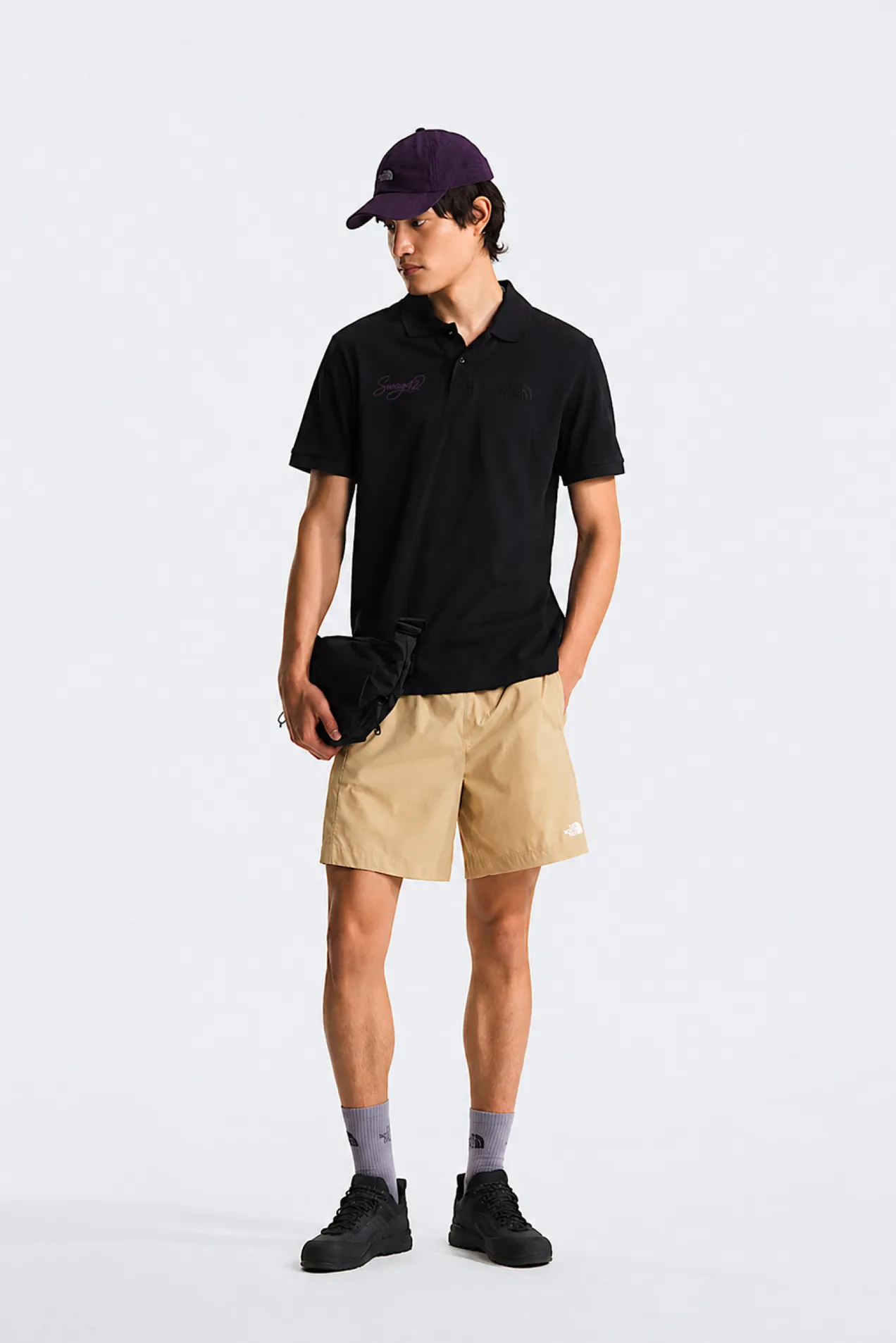 custom The North Face Essential Regular Polo with your logo