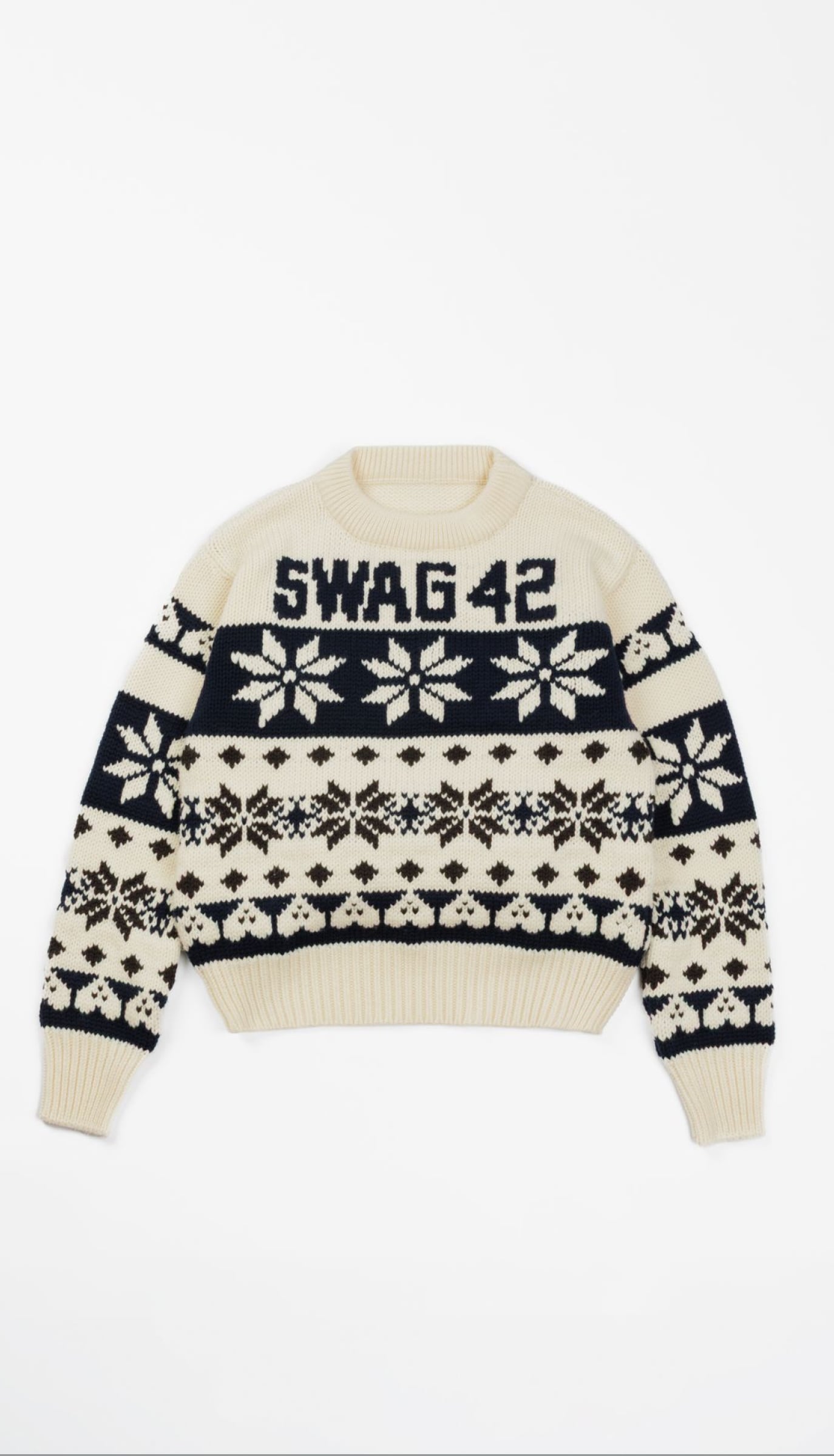 Custom sweaters of 100% merino wool