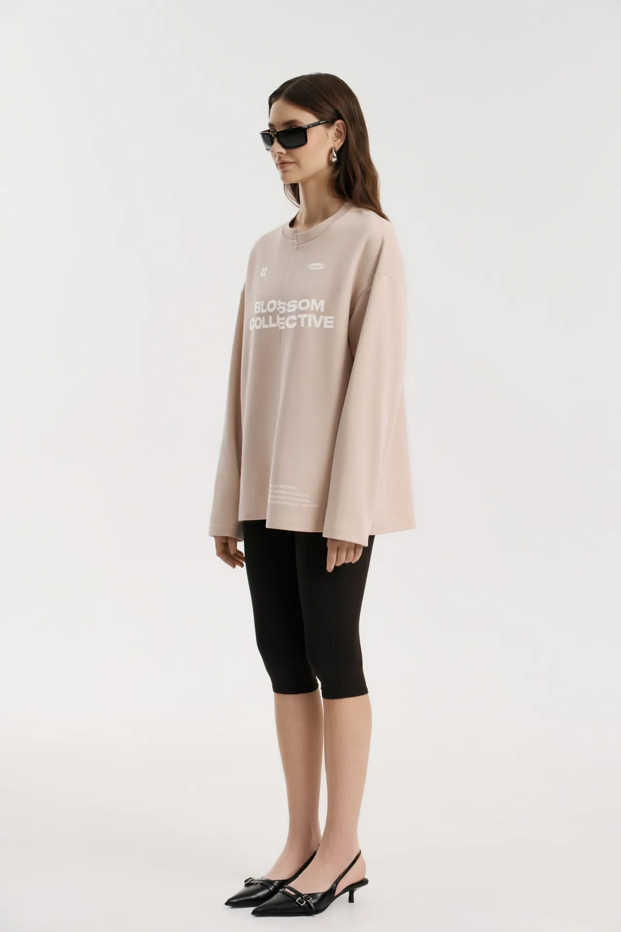 Shifted Front Long Sleeve position: 6