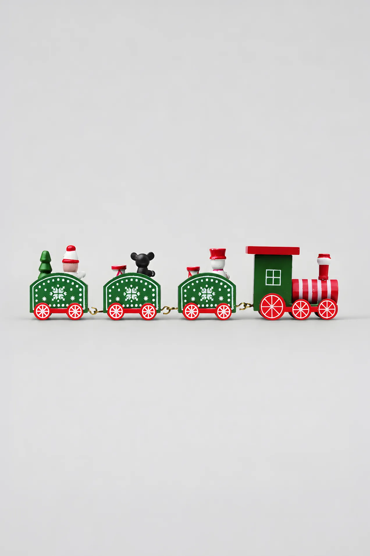 branded JUNA Wooden Christmas Train